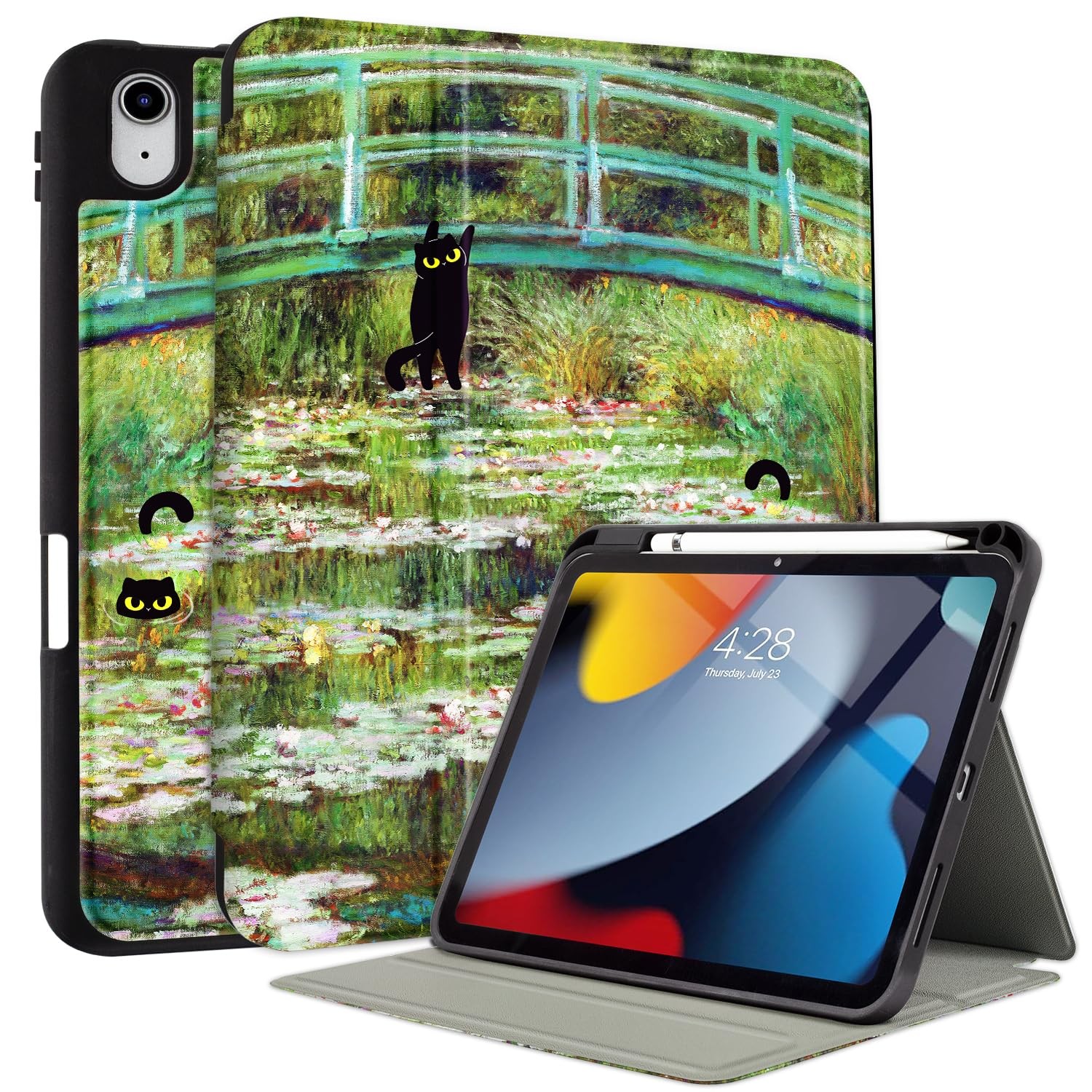Vimorco Case for iPad (A16) 11th/10th Generation 11/10.9'' 2025/2022,Cat