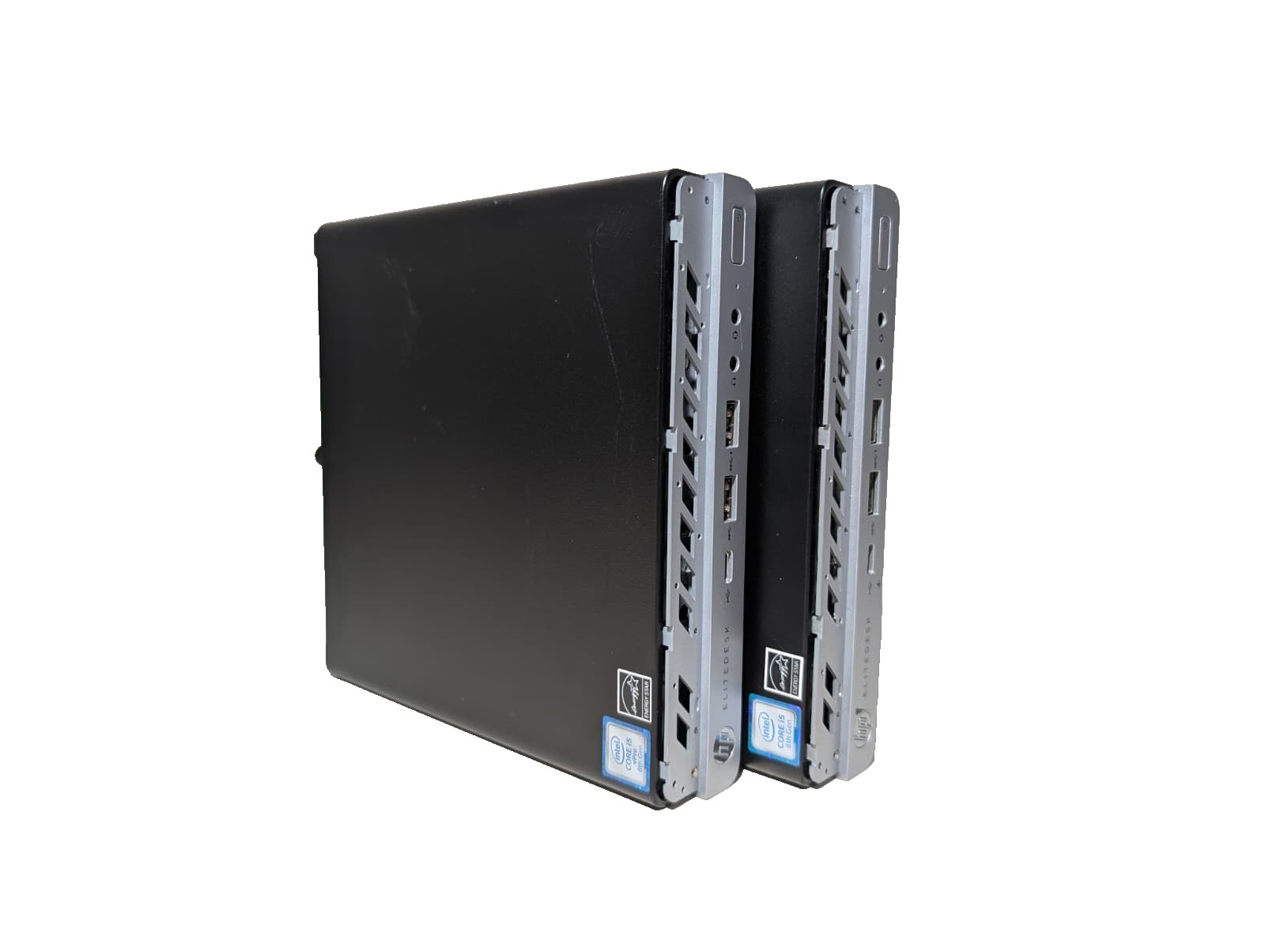 2 x HP EliteDesk 800 G4 | i5 8th 8GB RAM (128GB & 160GB) SSD | WiFi Win 11 Pro