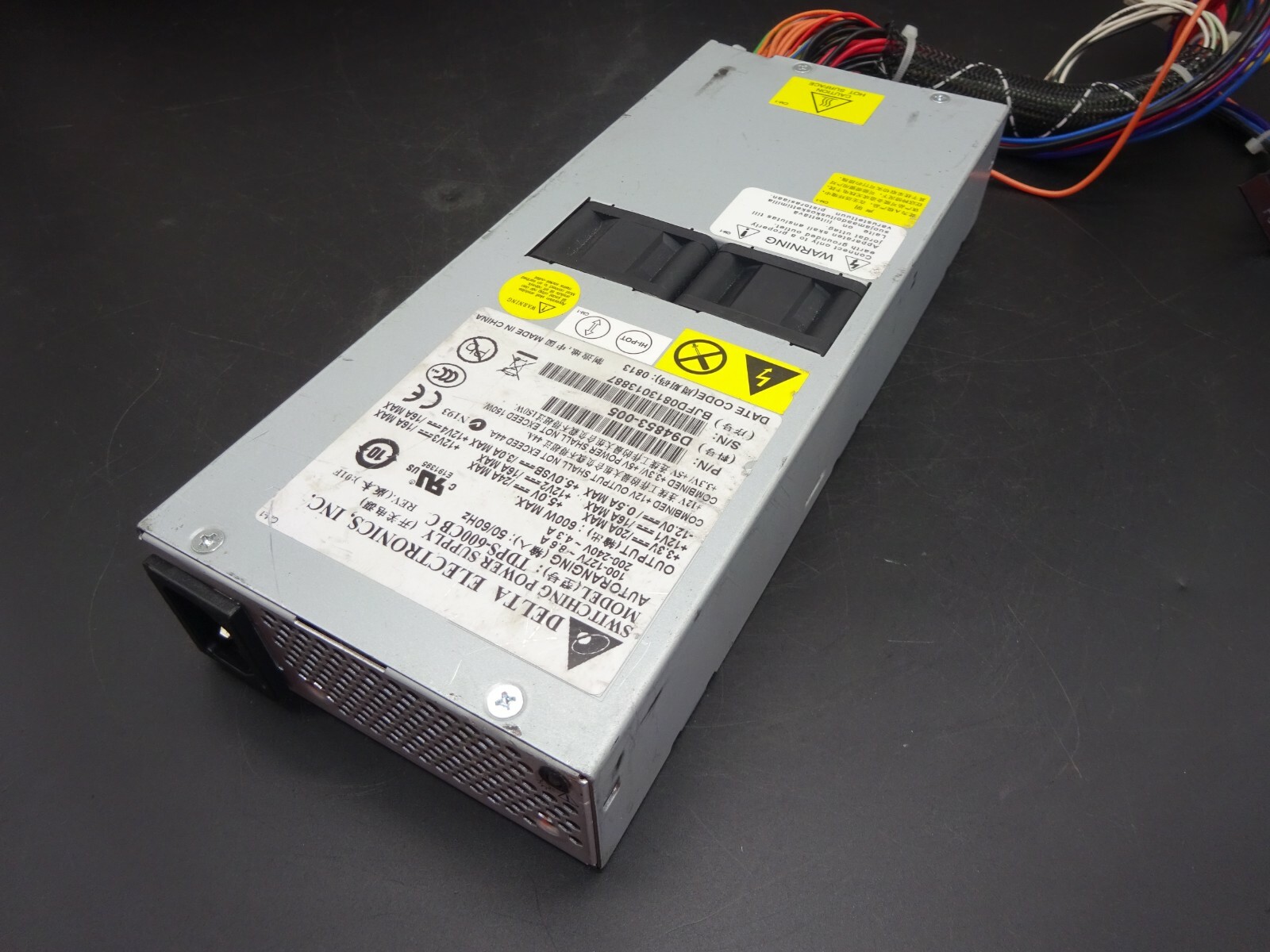 Delta Electronics TDPS-600CB C 24Pin Power Supply 600W #NT2363