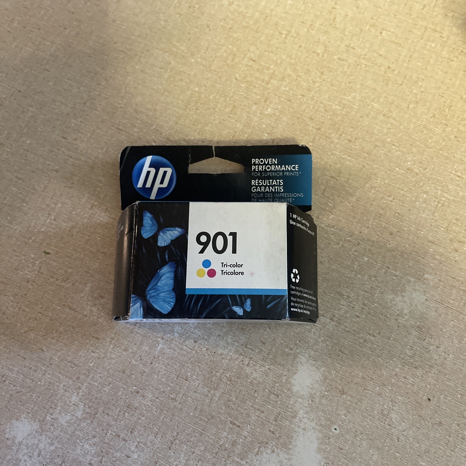 4 Pack HP 901 (CC656AN140) Tri-Color Ink Cartridge Warranty Ends Sep 2017