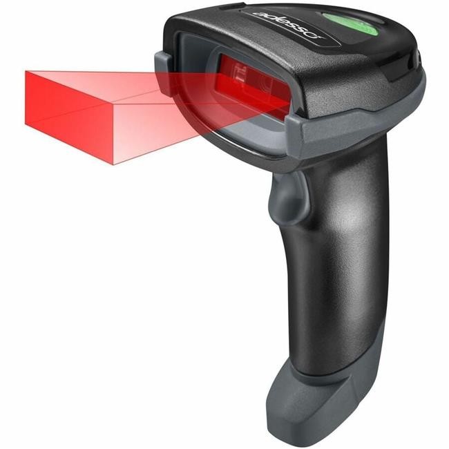 Wireless-Bluetooth-Wired 2D Barcode Scanner with Charging Cradle #NUSCAN 3000