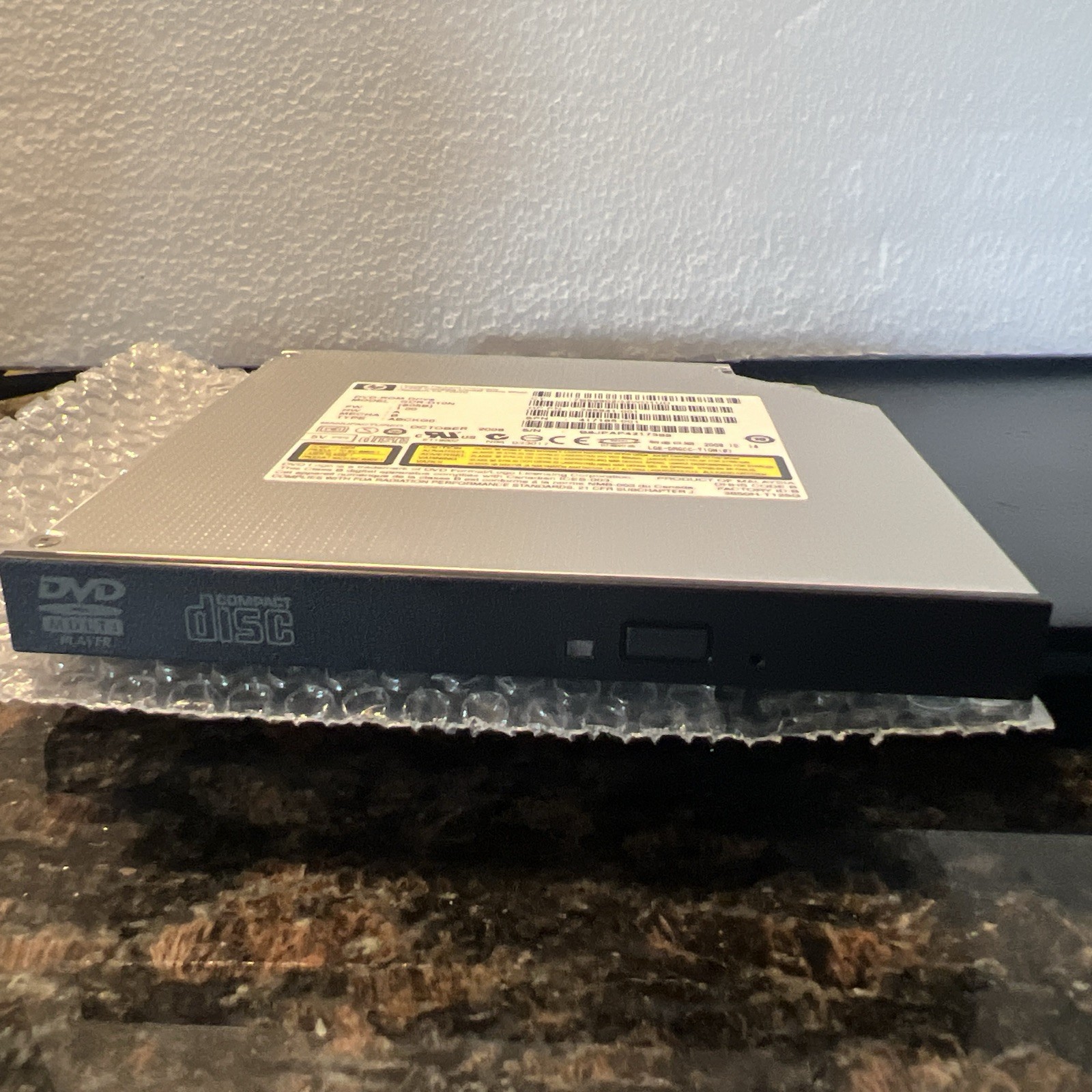 HP DVD-ROM Drive GDR-D10N HP PN 386841-001 New Laptop Drive
