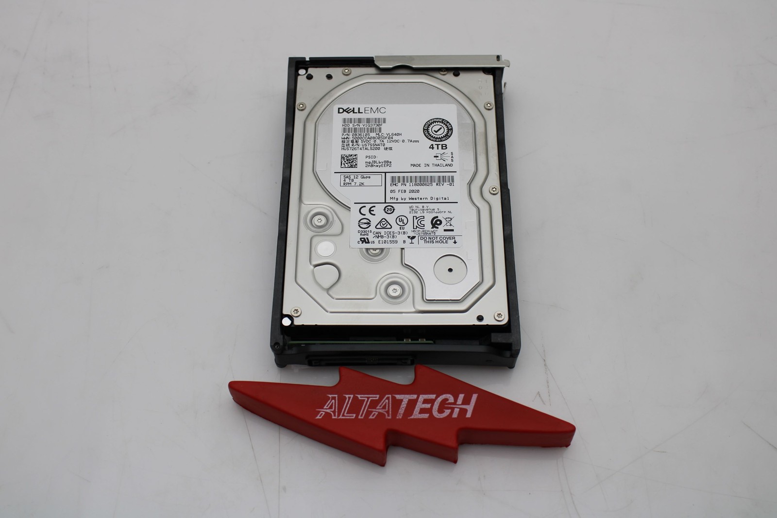 Dell EMC 005053107 4TB 7.2K SAS 3.5 12G DS60
