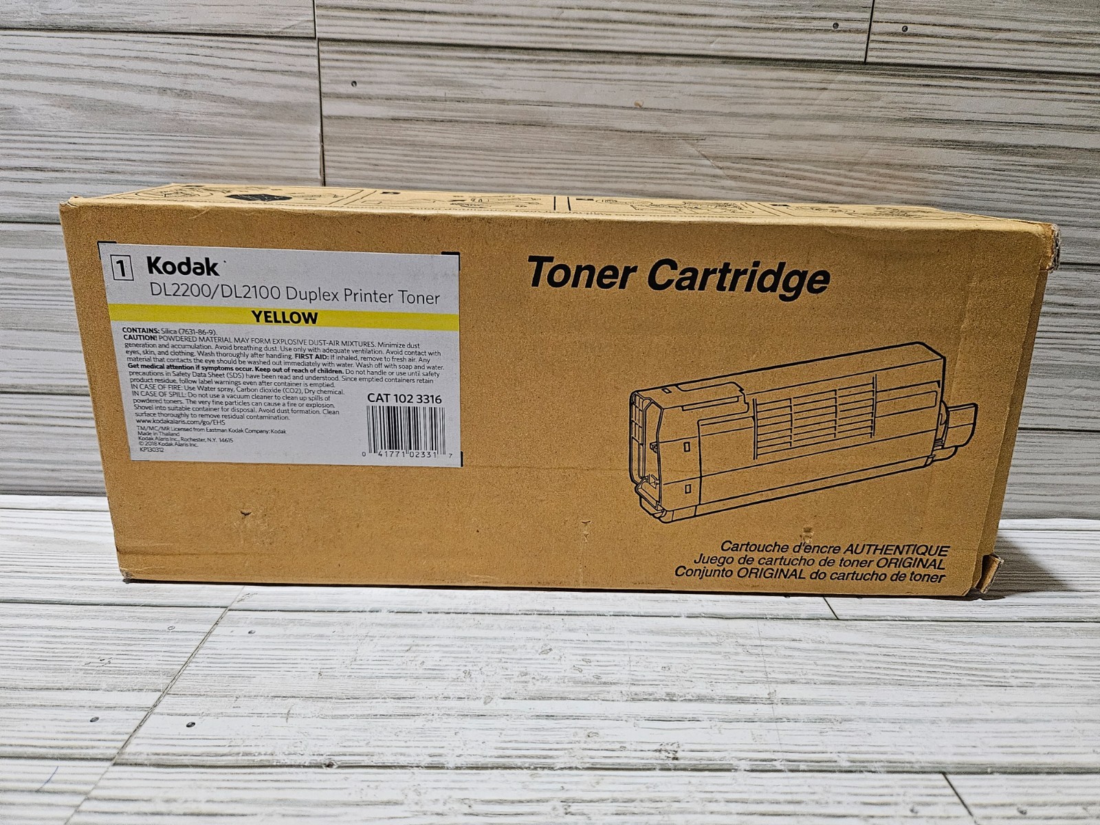 Kodak DL2200/DL2100 Duplex Printer Toner Yellow