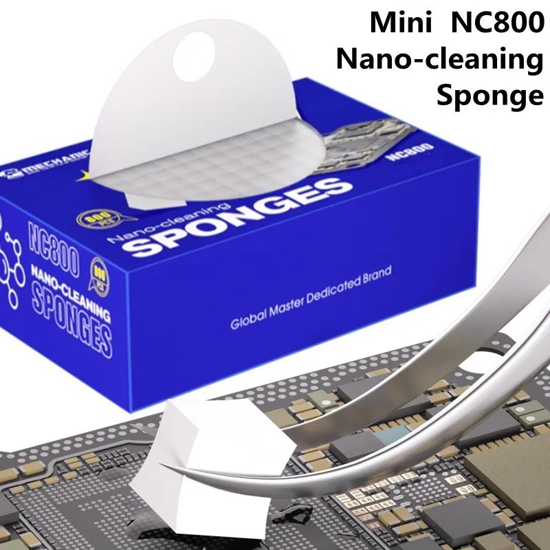 MECHANIC NC800 800PCS Nano Cleaning Sponge LCD PCB Phone Repair Tool