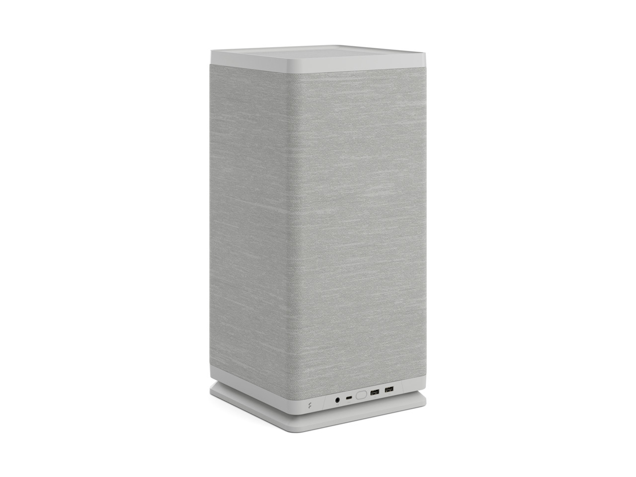 Fractal Design Mood Light Gray Mini-ITX Small Form Factor PC Case with PCIe 4.0
