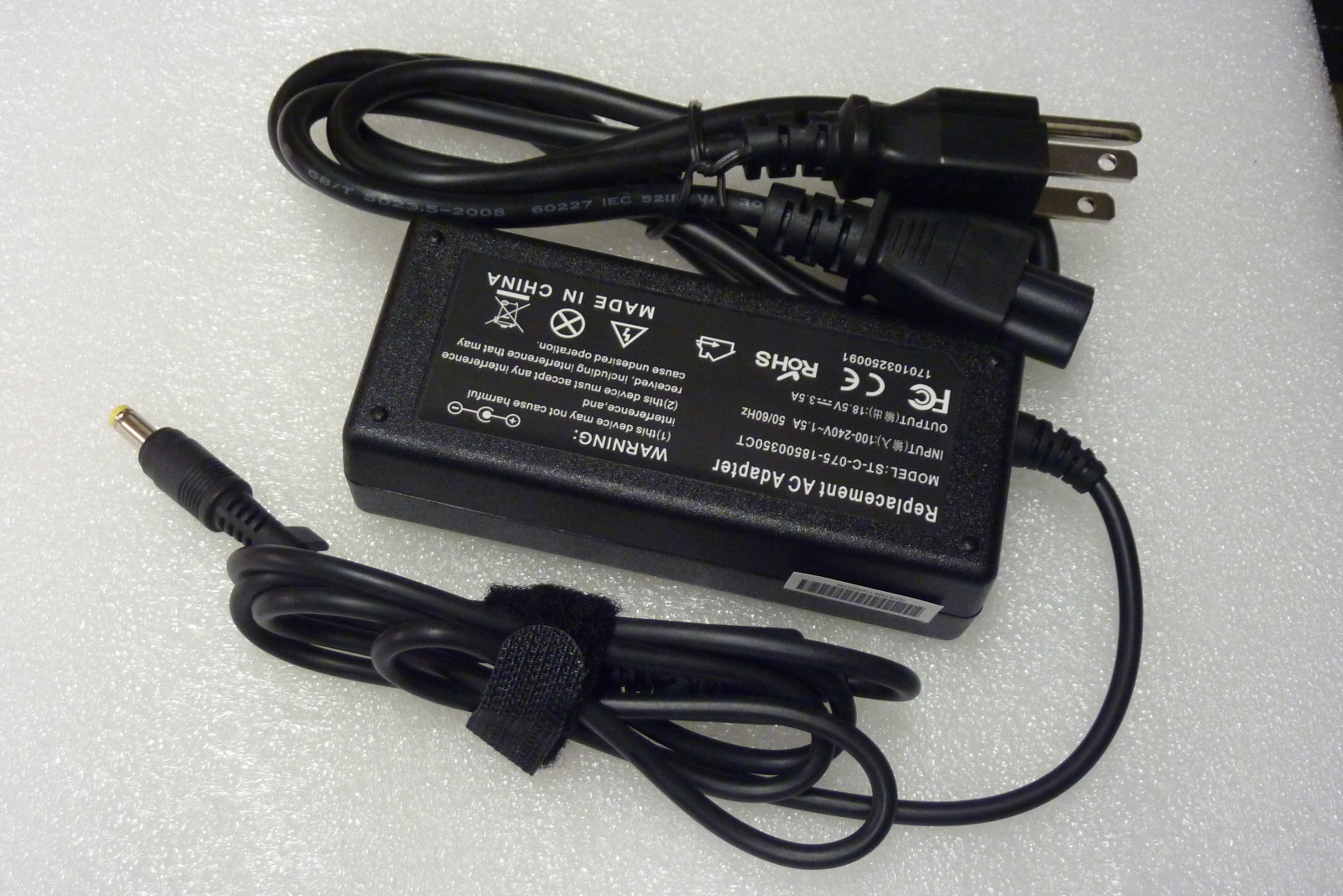 AC Adapter Power Cord Battery Charger Compaq Evo N400c N410c N600c N610c N620c