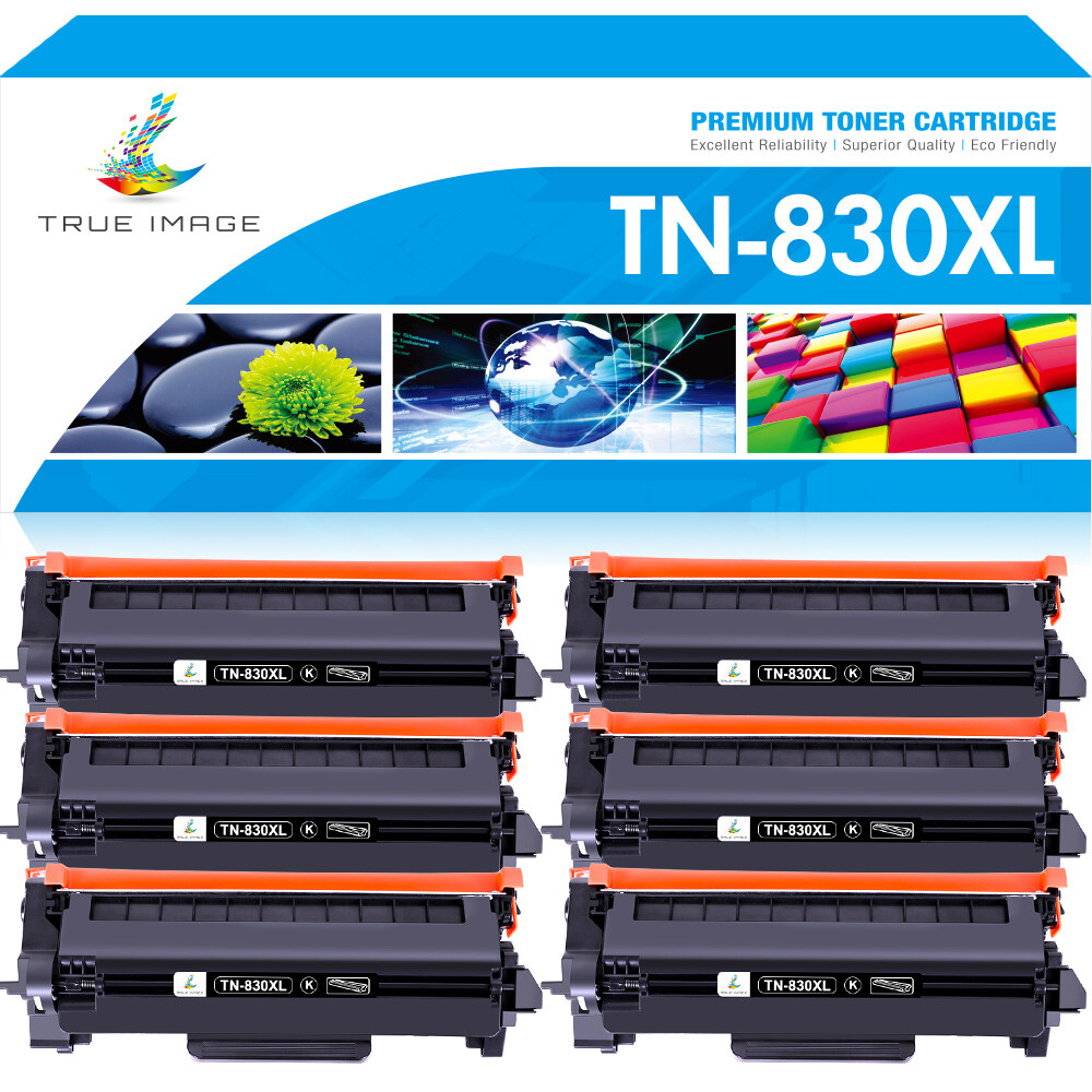 TN830XL Hi-Yield Toner with Brother TN830 XL HL-L2460DW MFC-L2820DW L2760DW LOT