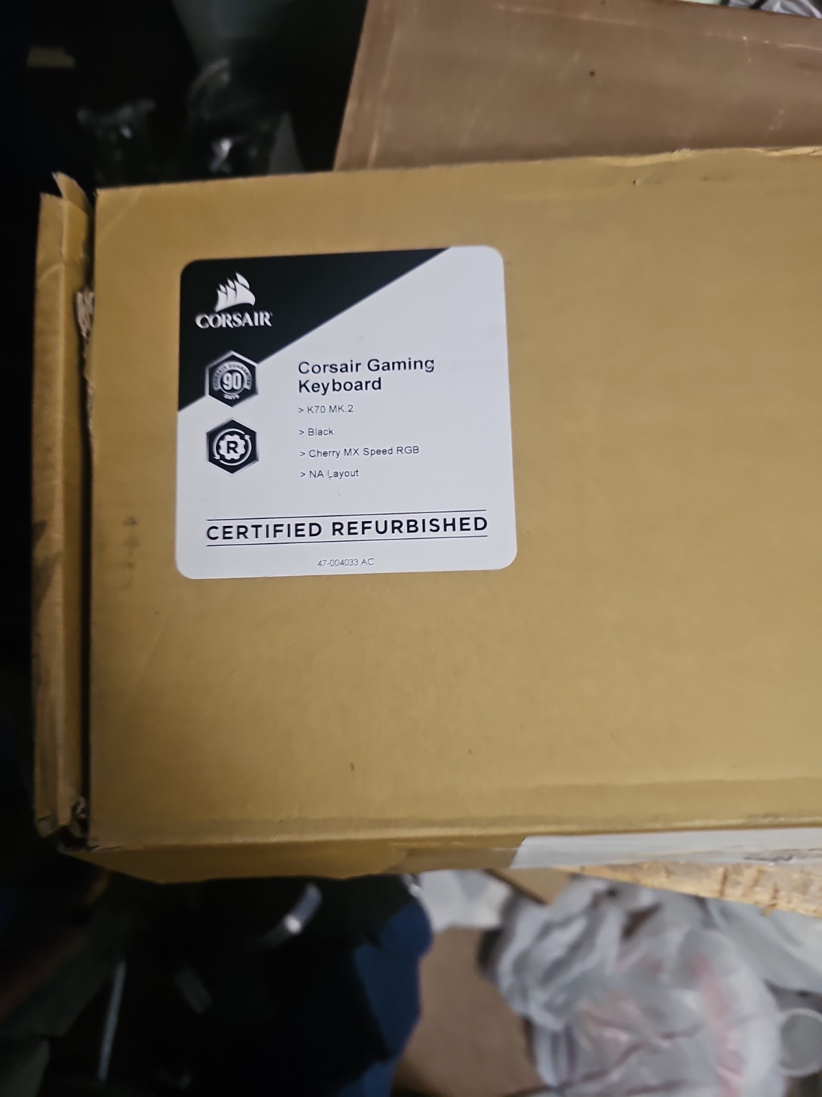 Corsair Gaming K70 LUX RGB USB Mechanical Gaming Keyboard  Blak