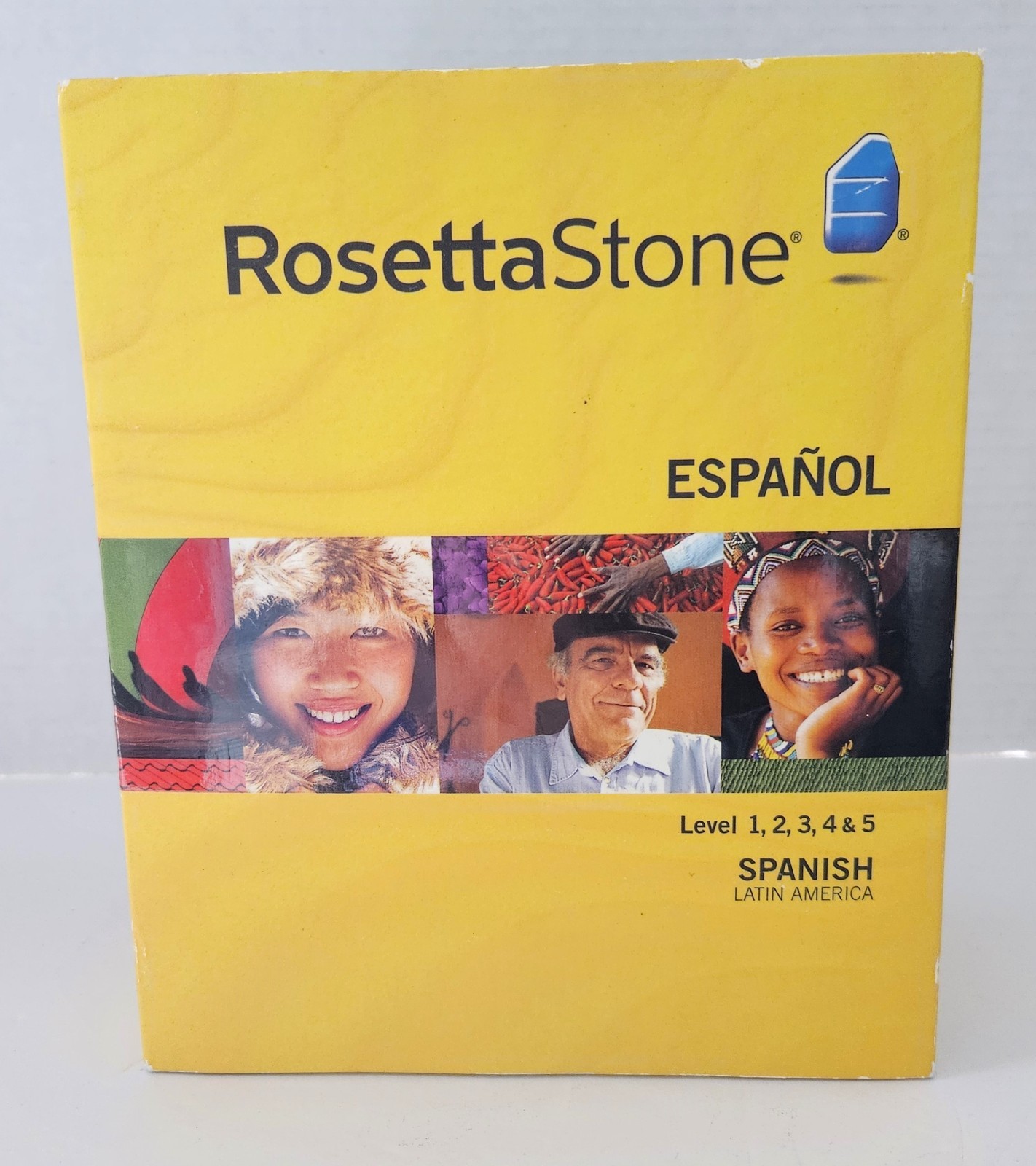 Rosetta Stone Spanish Latin America Levels 1-5 Box Set Complete Course CD