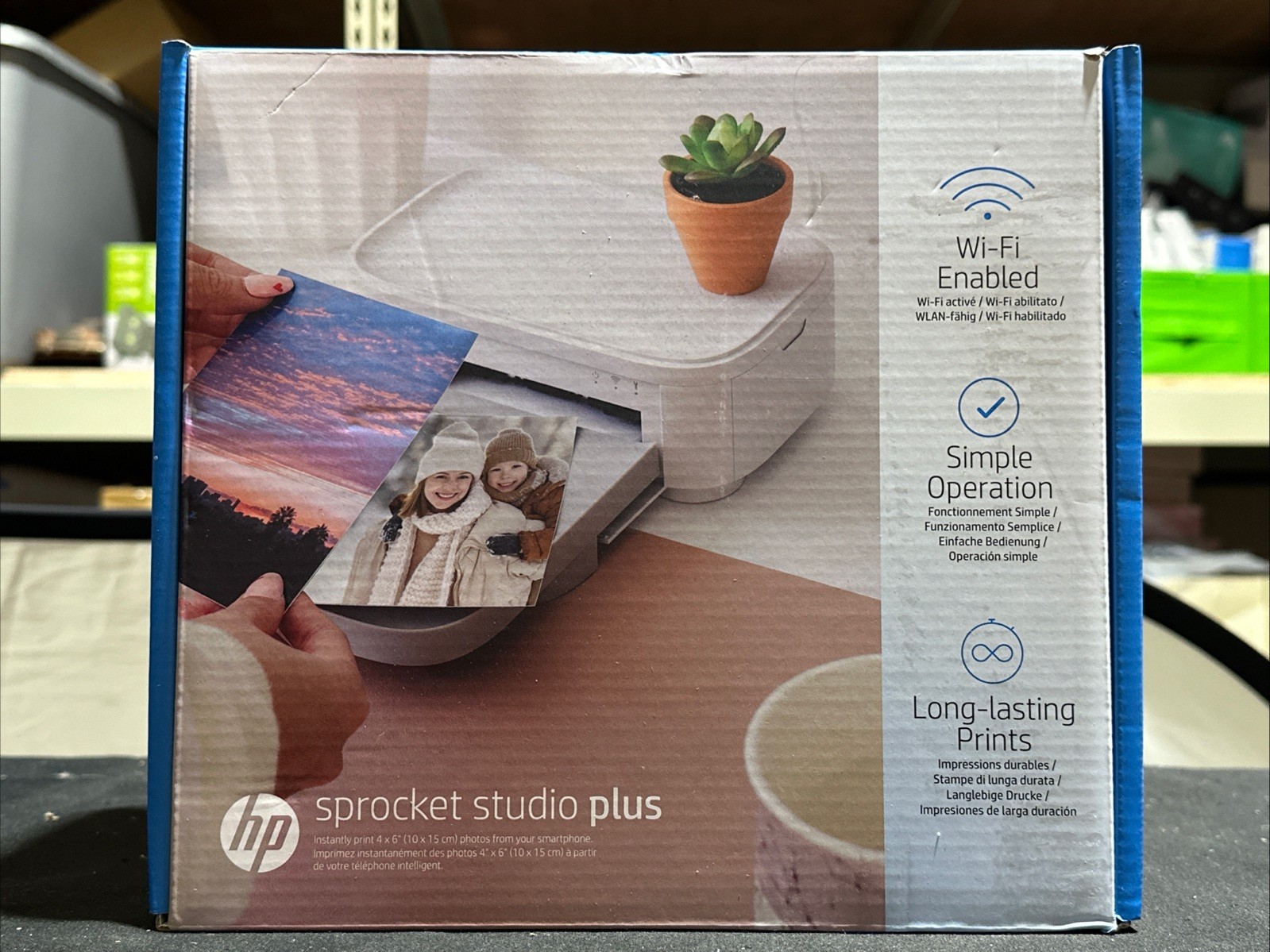 BRAND NEW HP SPROCKET STUDIO PLUS PHOTO PRINTER