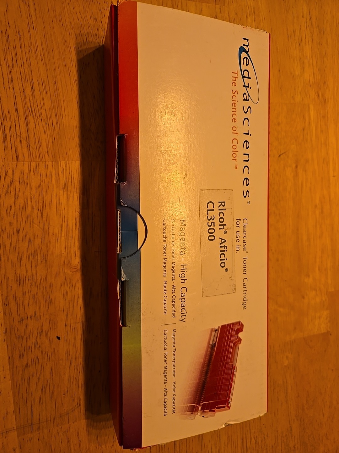 Ricoh Aficio CL3500 Ink Toner Cart. Mediasciences Ms3510m Magenta. New In Box