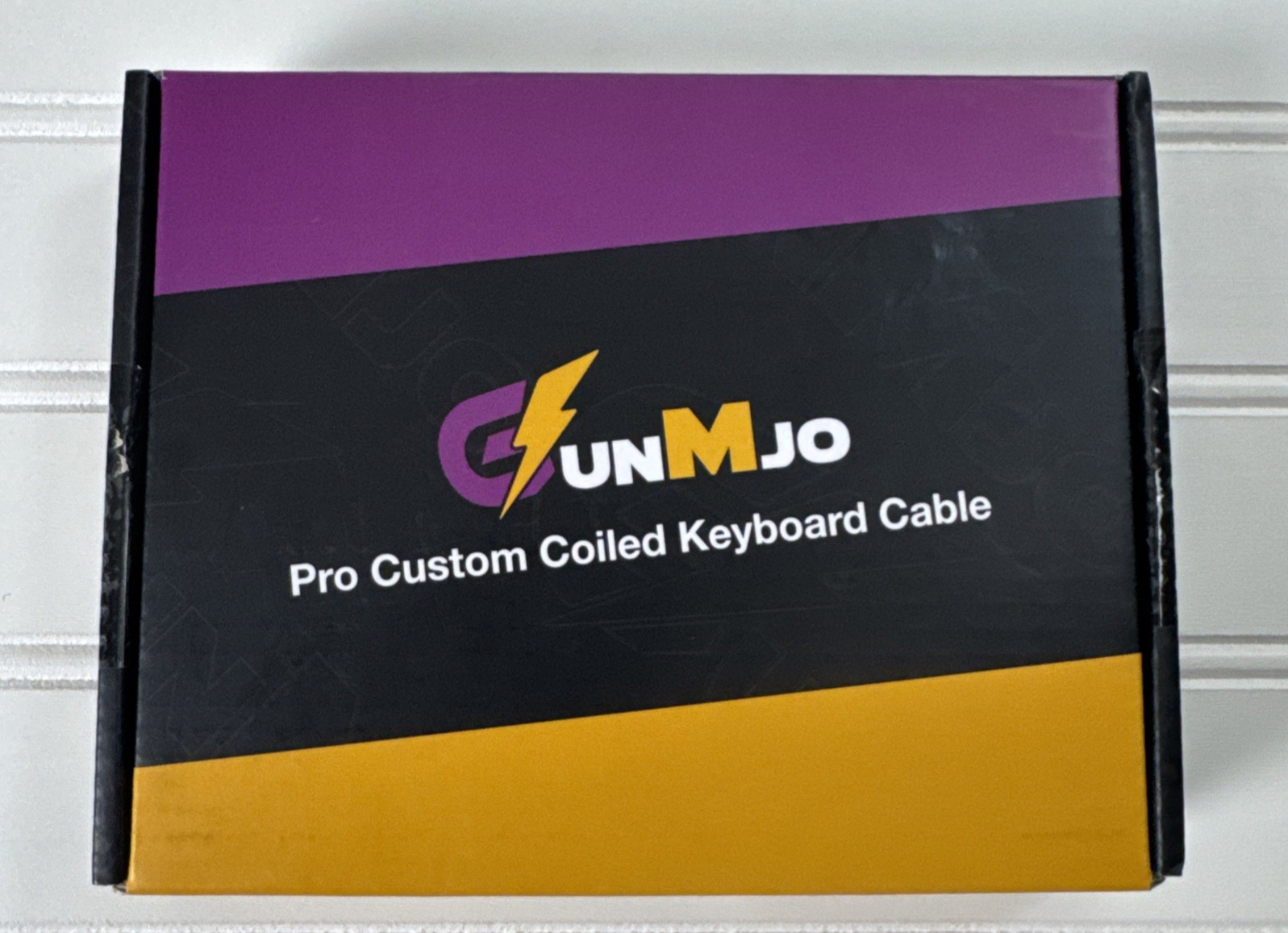 GunMjo Pro Custom Coiled USB C Cable for Gaming Keyboard New Unopened SHIPS FREE