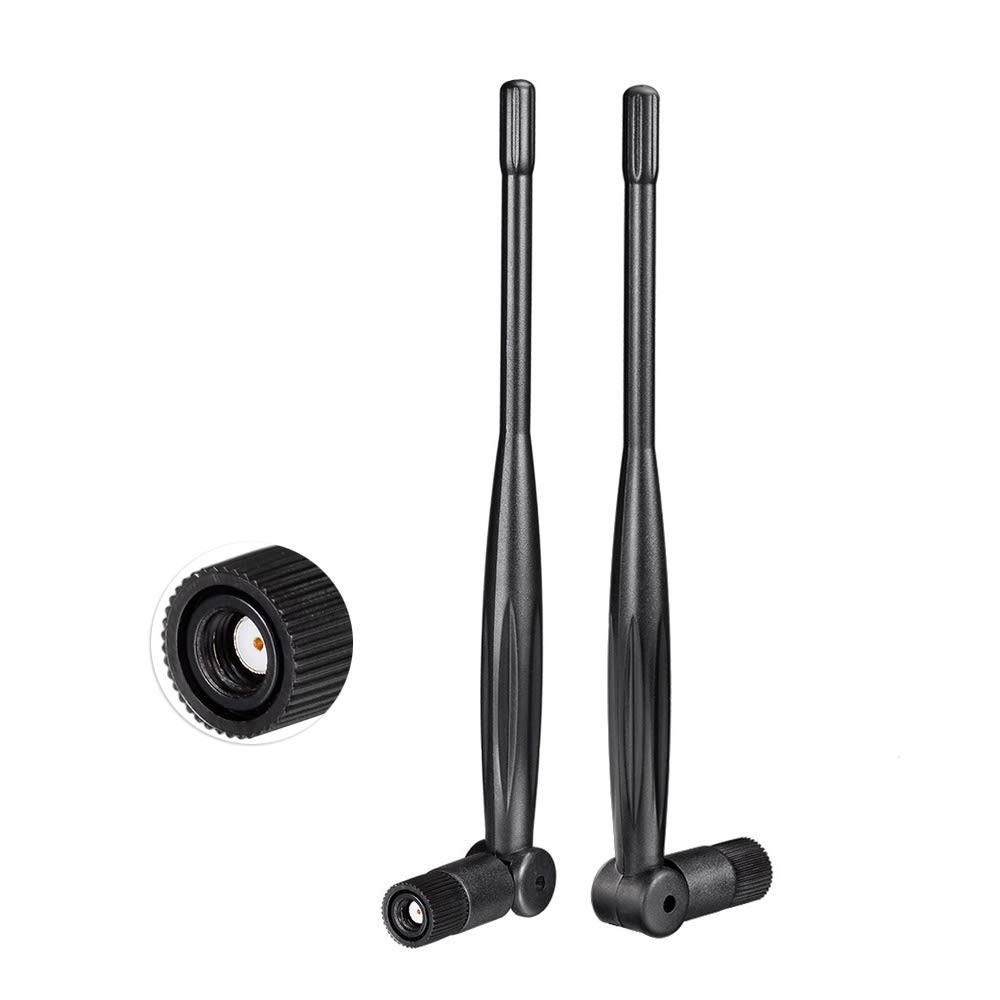 2.4ghz 5ghz 5.8ghz Dual Band Wifi Antenna 5dbi Rpsma Antenna 2pack For Pc Desk
