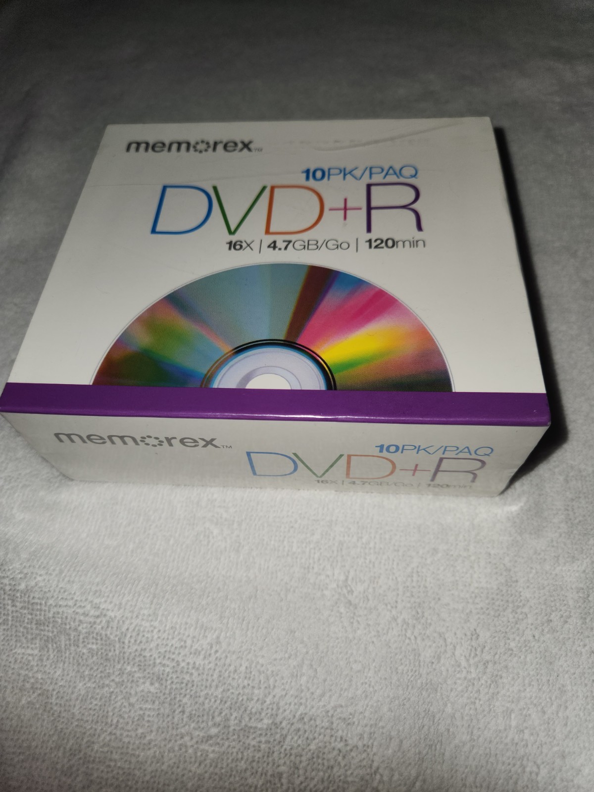 New Memorex 10-PACK DVD-RW  Recordable Discs 16X 4.7GB 120Min Sealed