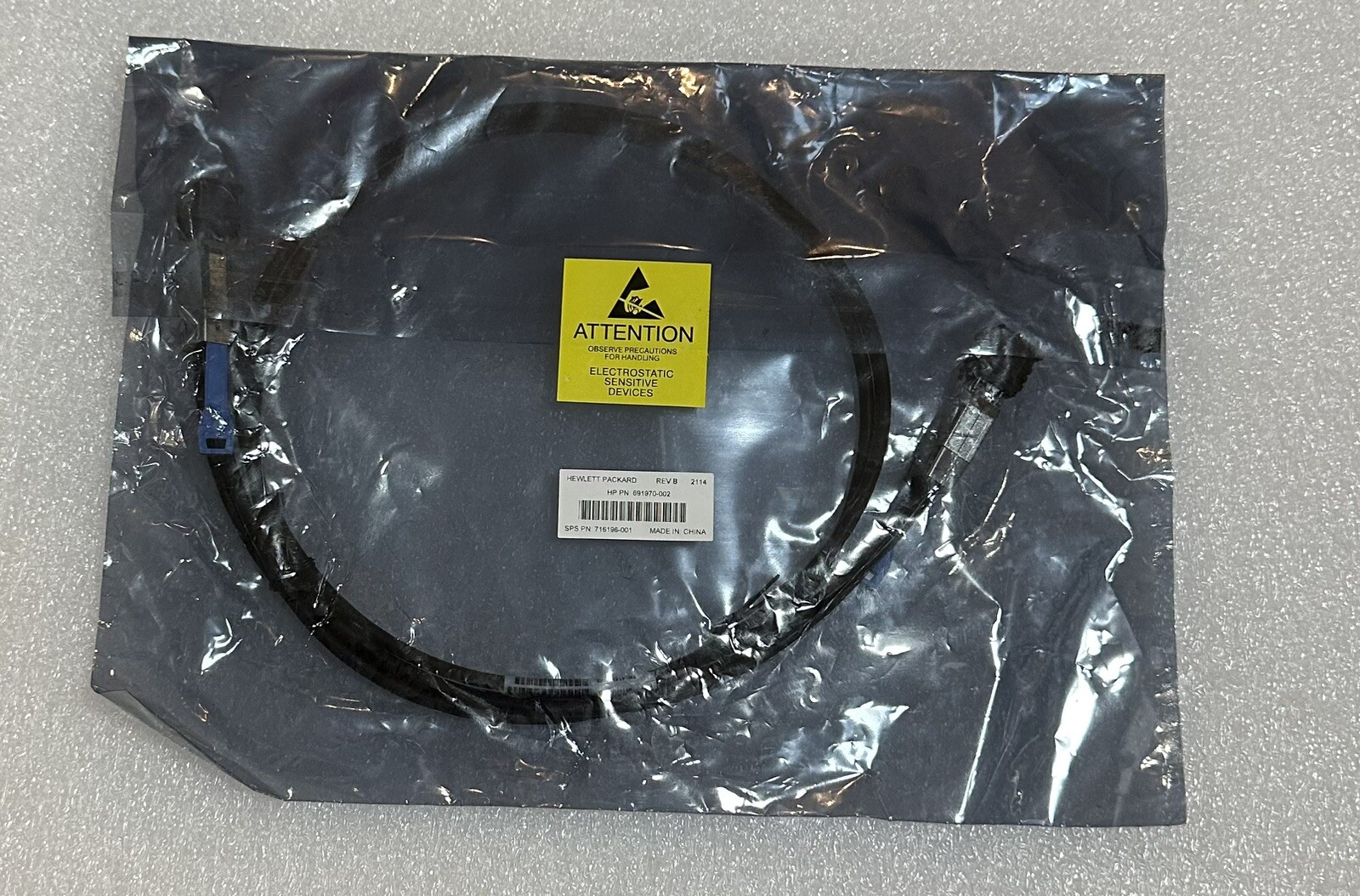 716196-001 HP Ext mSAS HD-Ext mSAS HD CBL 691970-002 New Sealed free Fedex Ship