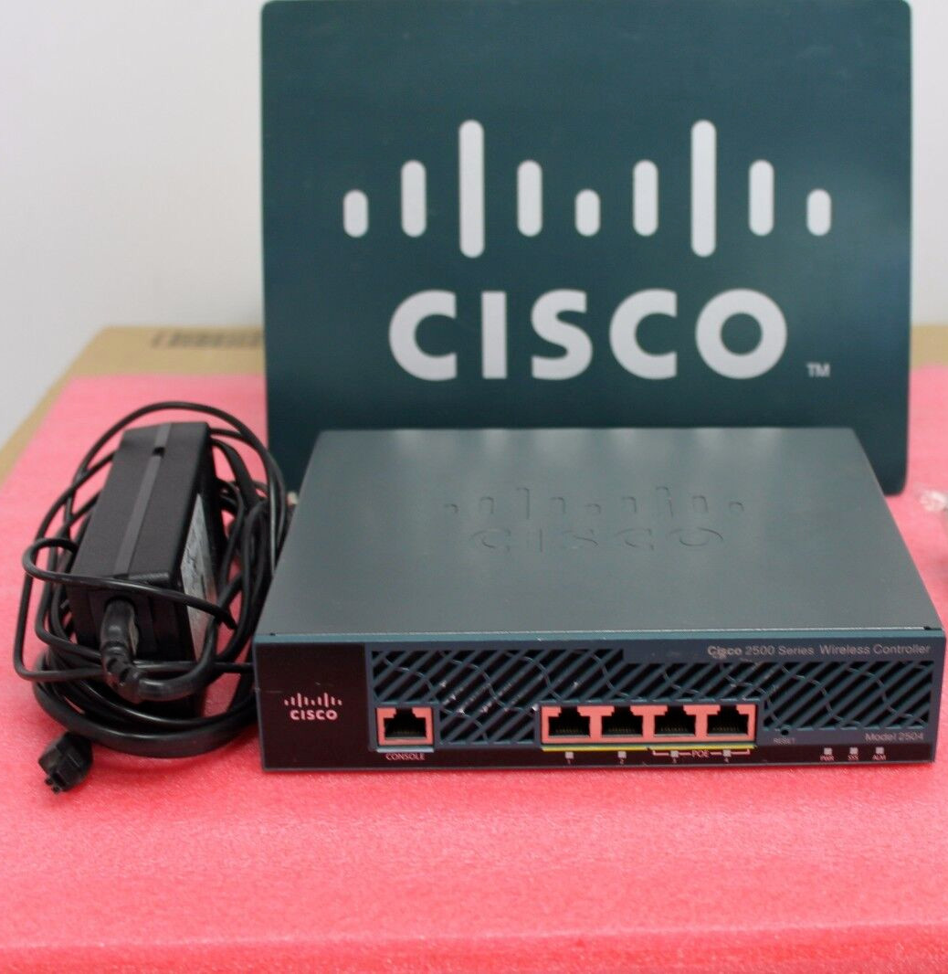 Cisco 2504 AIR-CT2504-5-K9 Cisco Wireless Controller AIR-CT2504-K9 wA/C 5AP LICN