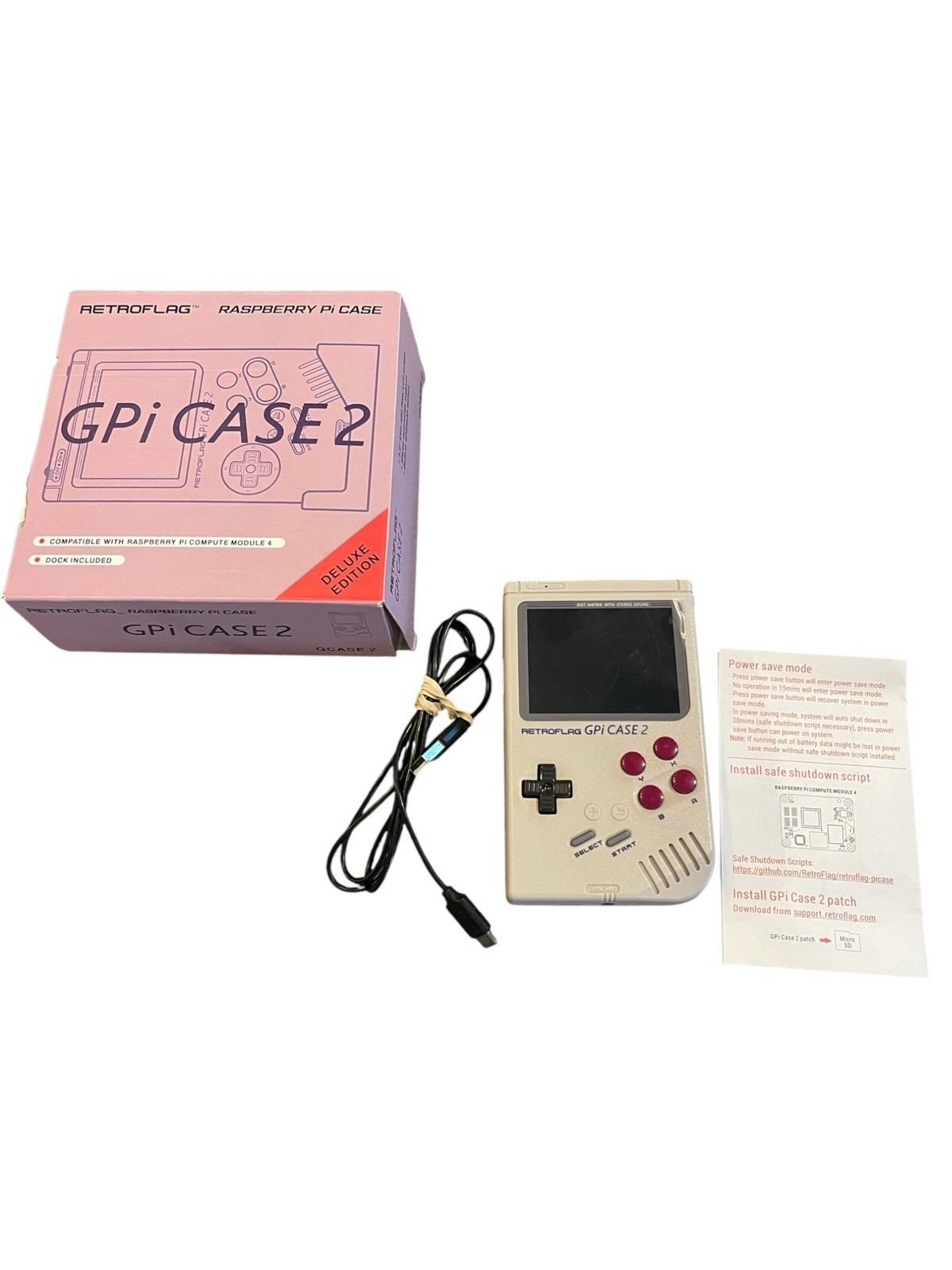 Retroflag GPi Case 2 Deluxe Edition for Raspberry Pi Compute Module 4 CM4