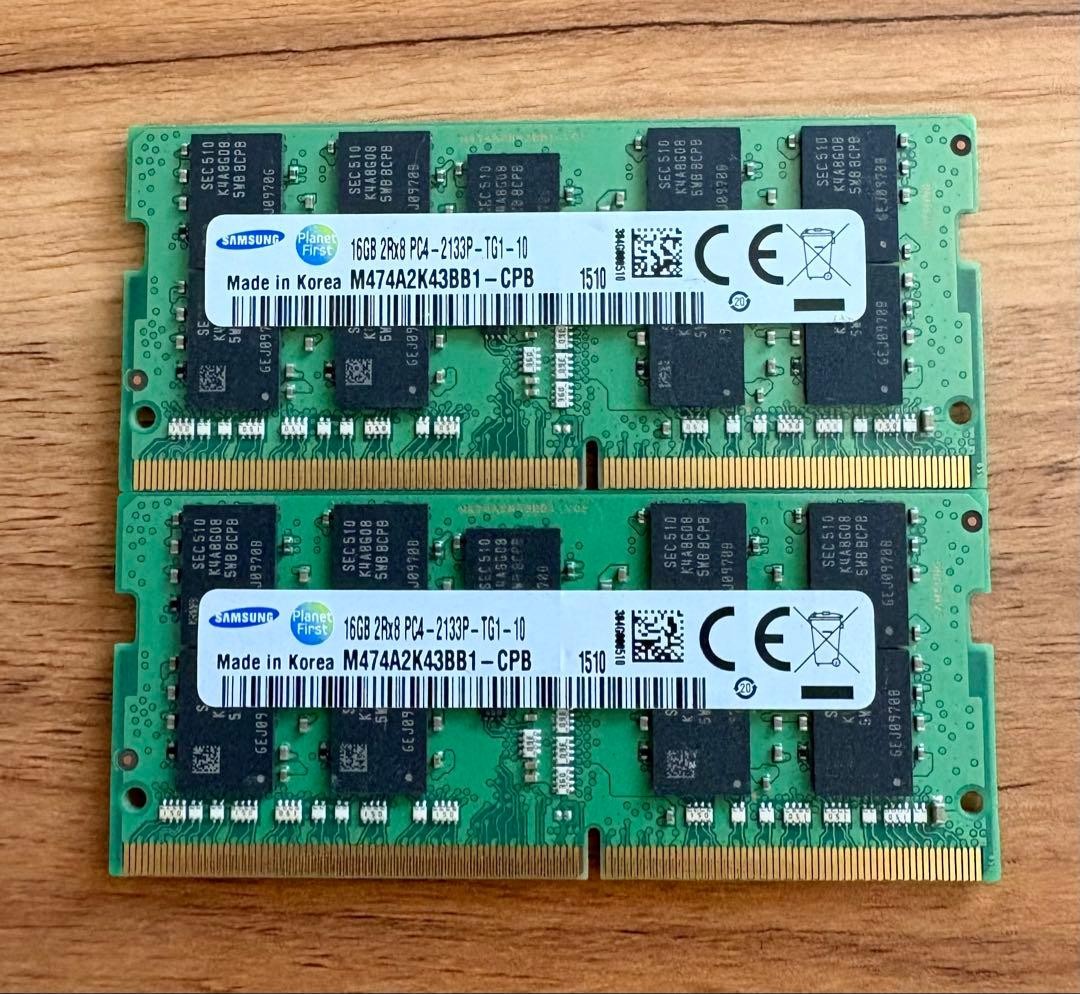 Samsung 32GB (16GBx2) DDR4 PC4-2133P SO-DIMM Laptop Memory