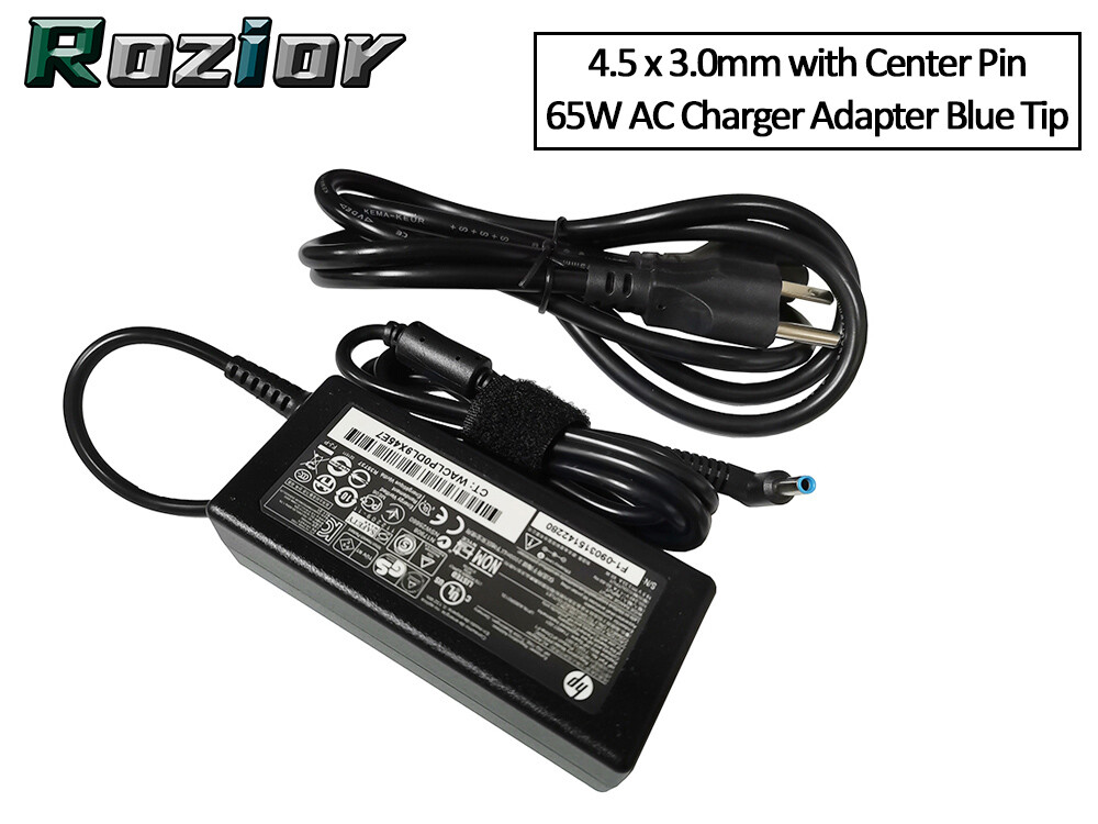 65W AC Adapter Charger For HP Envy X360 15-1211wm 15-1222wm 15-1272wm 15-1233wm