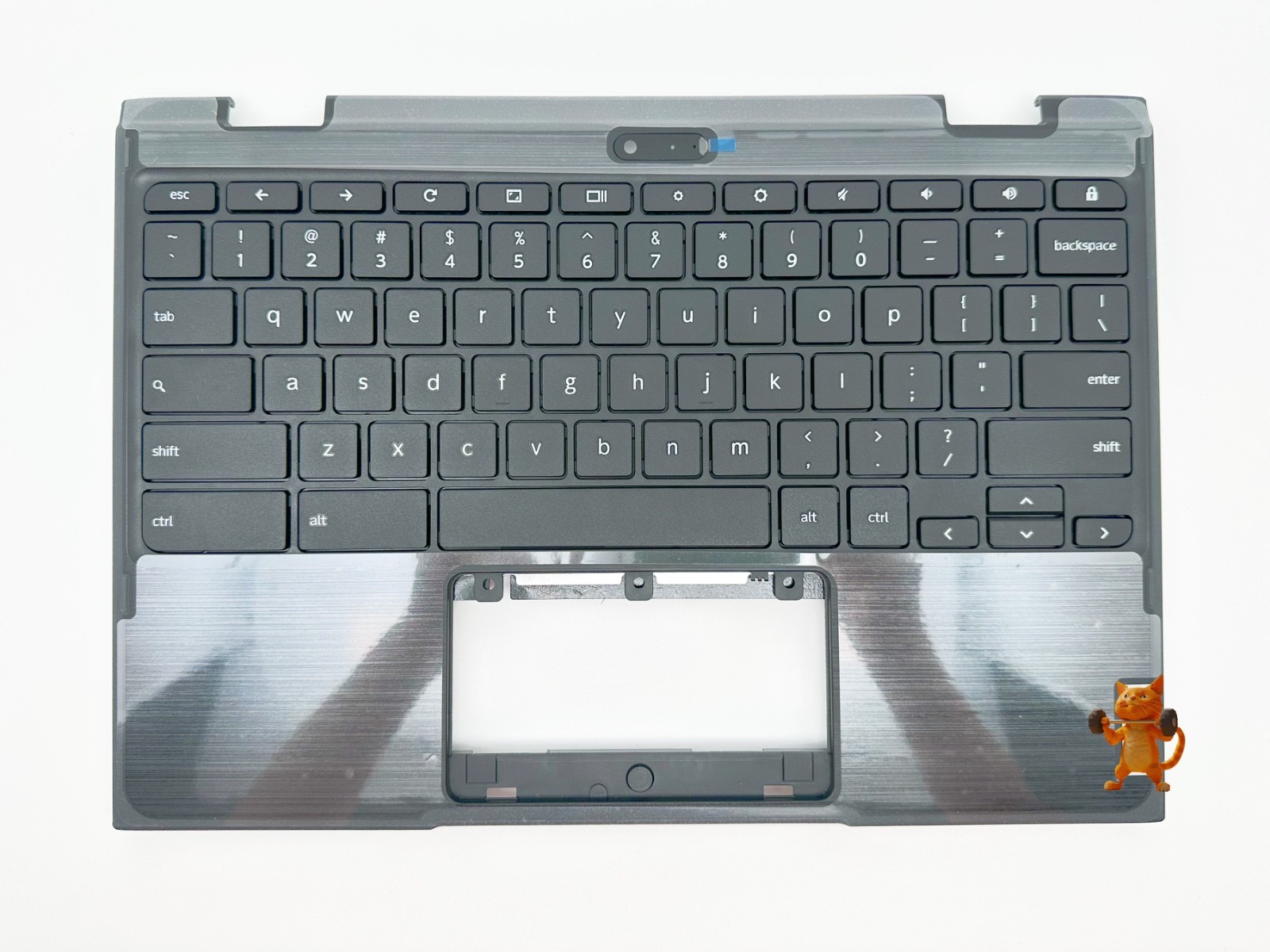For Lenovo 11 300e Gen 2  AMD Chromebook Palmrest w/ Keyboard  5CB0Z21553