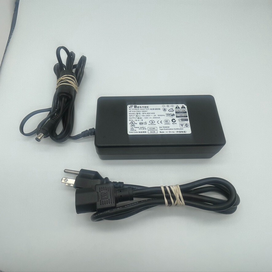 AC/DC Adapter For BESTEC BPA-8001WW HP ScanJet 8200 8250 8290 Power Cord Cable