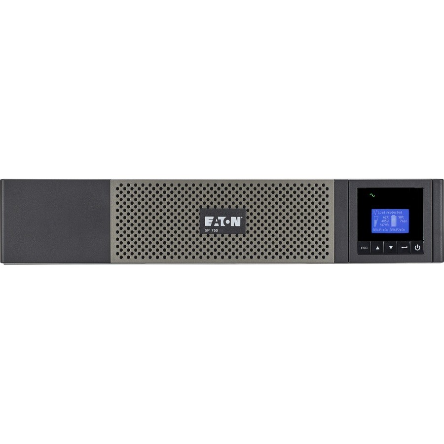 Eaton 5P UPS 750VA 600W 120V Line-Interactive UPS, 5-15P, 10x 5-15R Outlets,