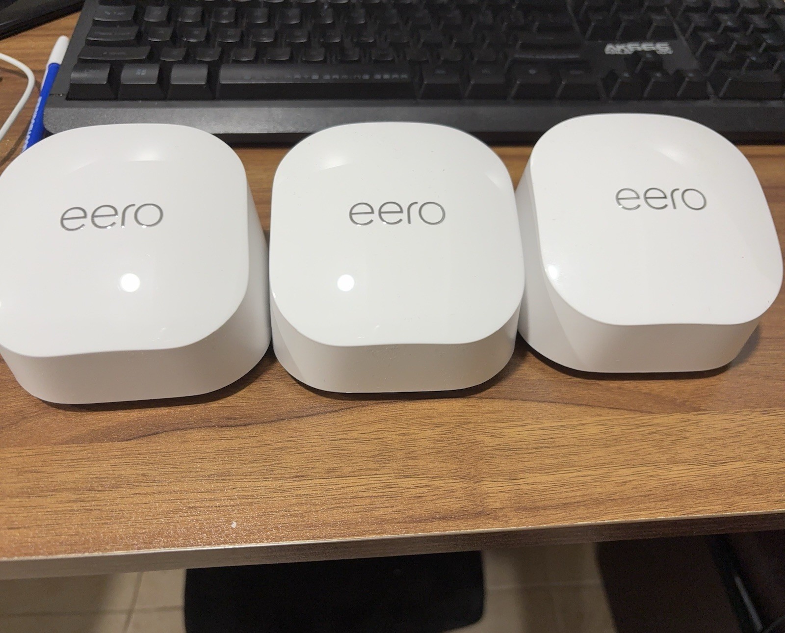 eero 6+ Dual Band AX3000 Wi-Fi 6 Router Mesh System - White (3-Pack)