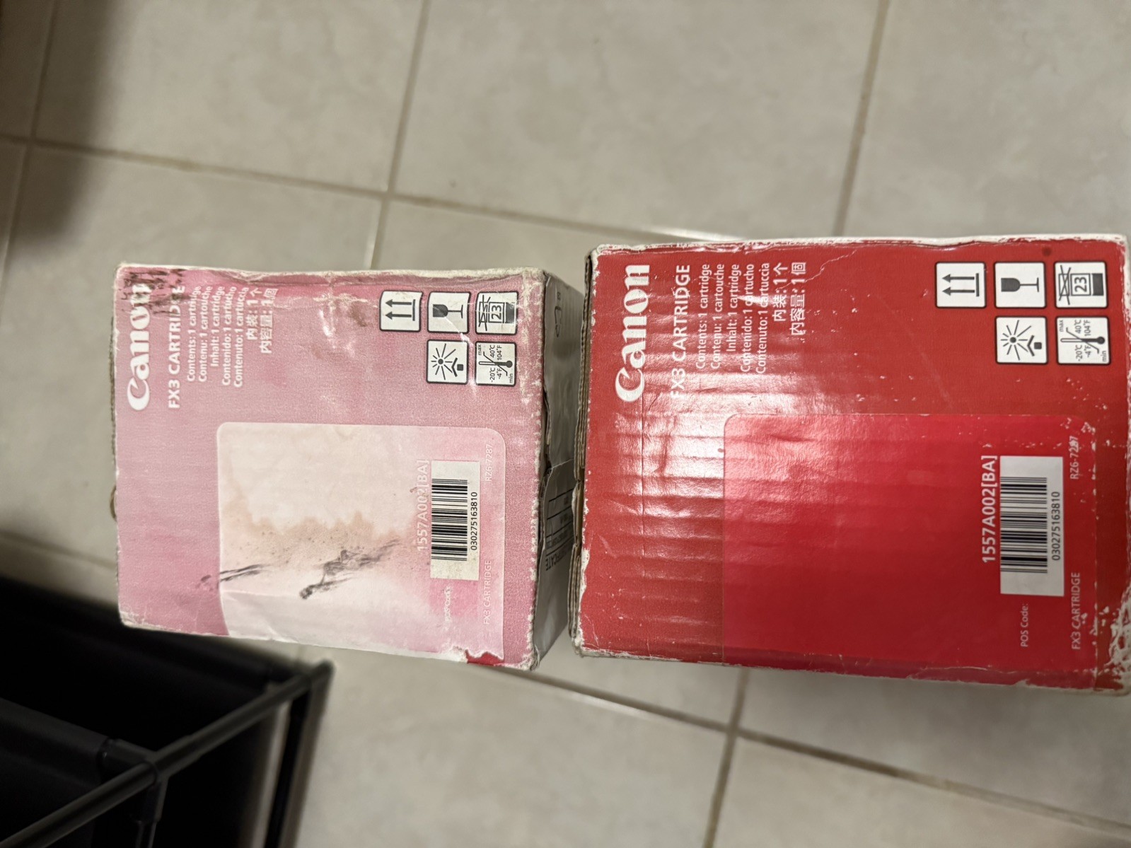 Lot of 2 Canon FX3 Cartridge New In Box Sealed