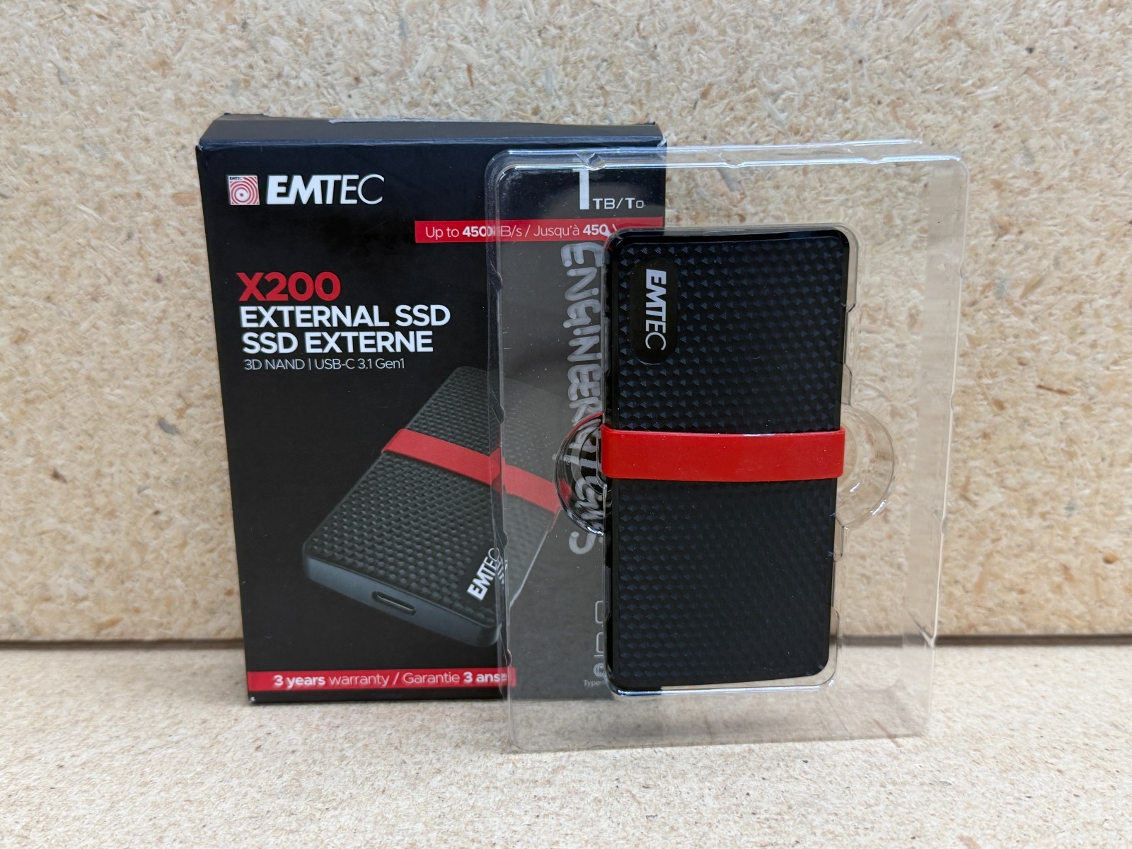 ⚡️ Emtec X200 Portable 1TB External SSD Power Plus Hard Drive 3D NAND ⚡️
