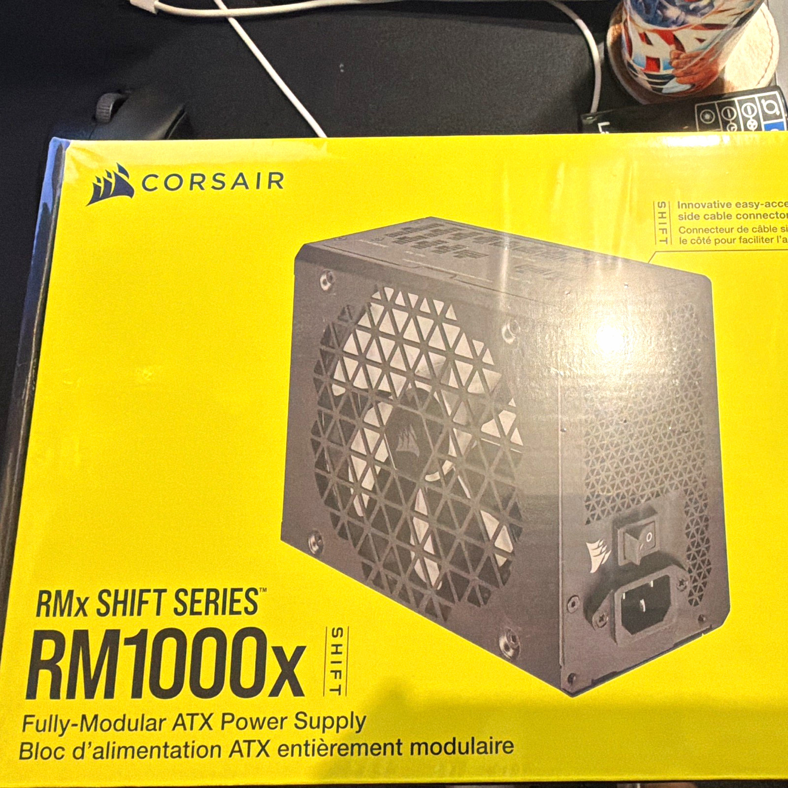 Corsair RMx SHIFT RM1000x 1000W Fully Modular ATX PSU w/ Side Connectors
