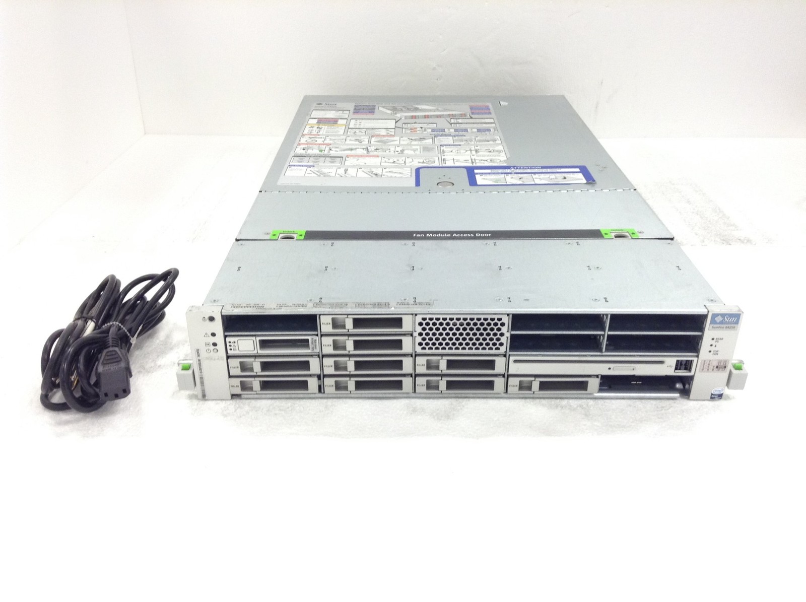 Sun Fire X4250 602-4296-01 2×Xeon E5450 3.0GHz 12GB DDR2 RAID WORKING 