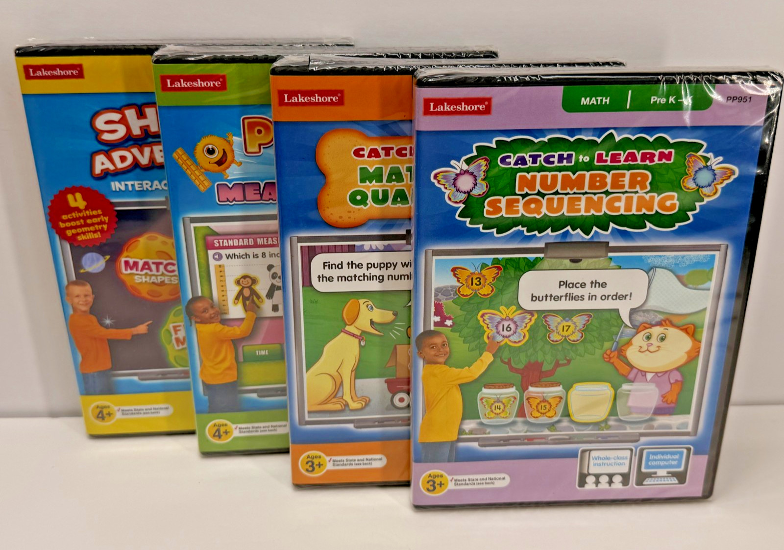 Catch to Learn - 4 Pack, Pre K - K, [PC Software, Lakeshore], FAST SHIPPING