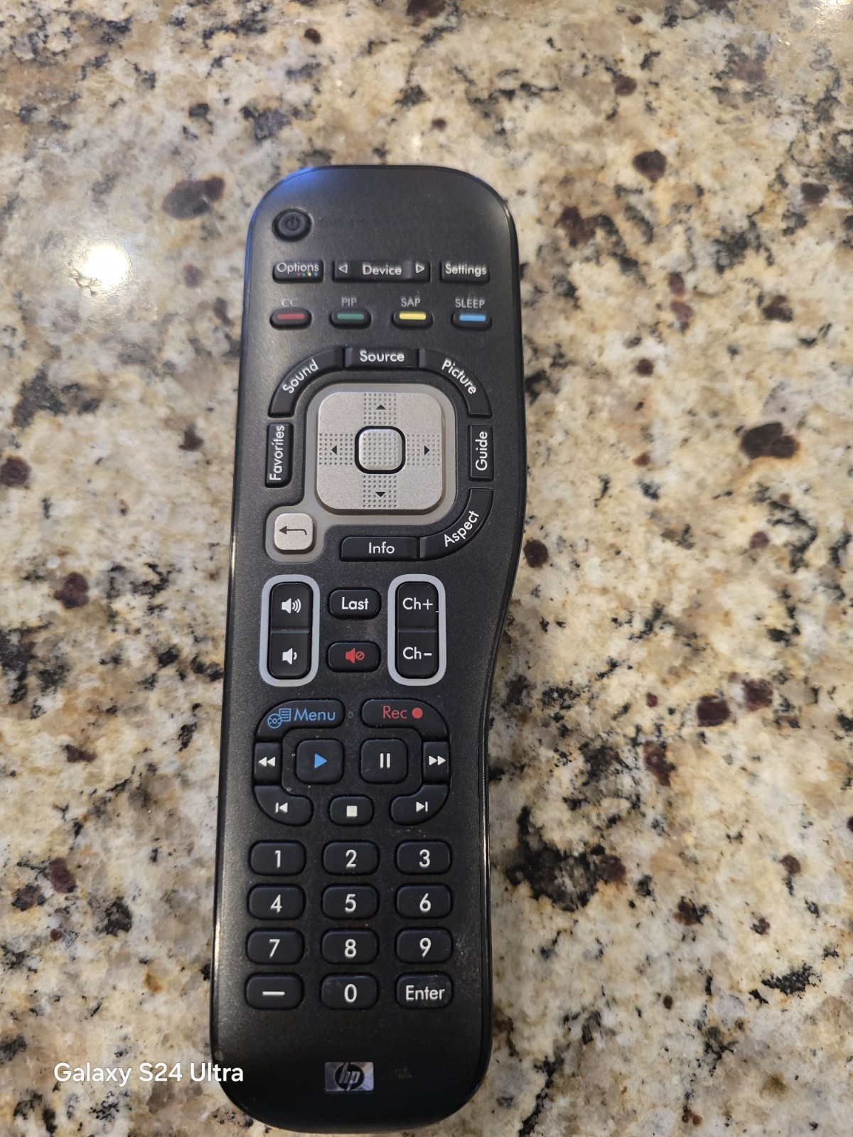 Official HP Microsoft Windows Media Center Remote Control Universal Replacement 