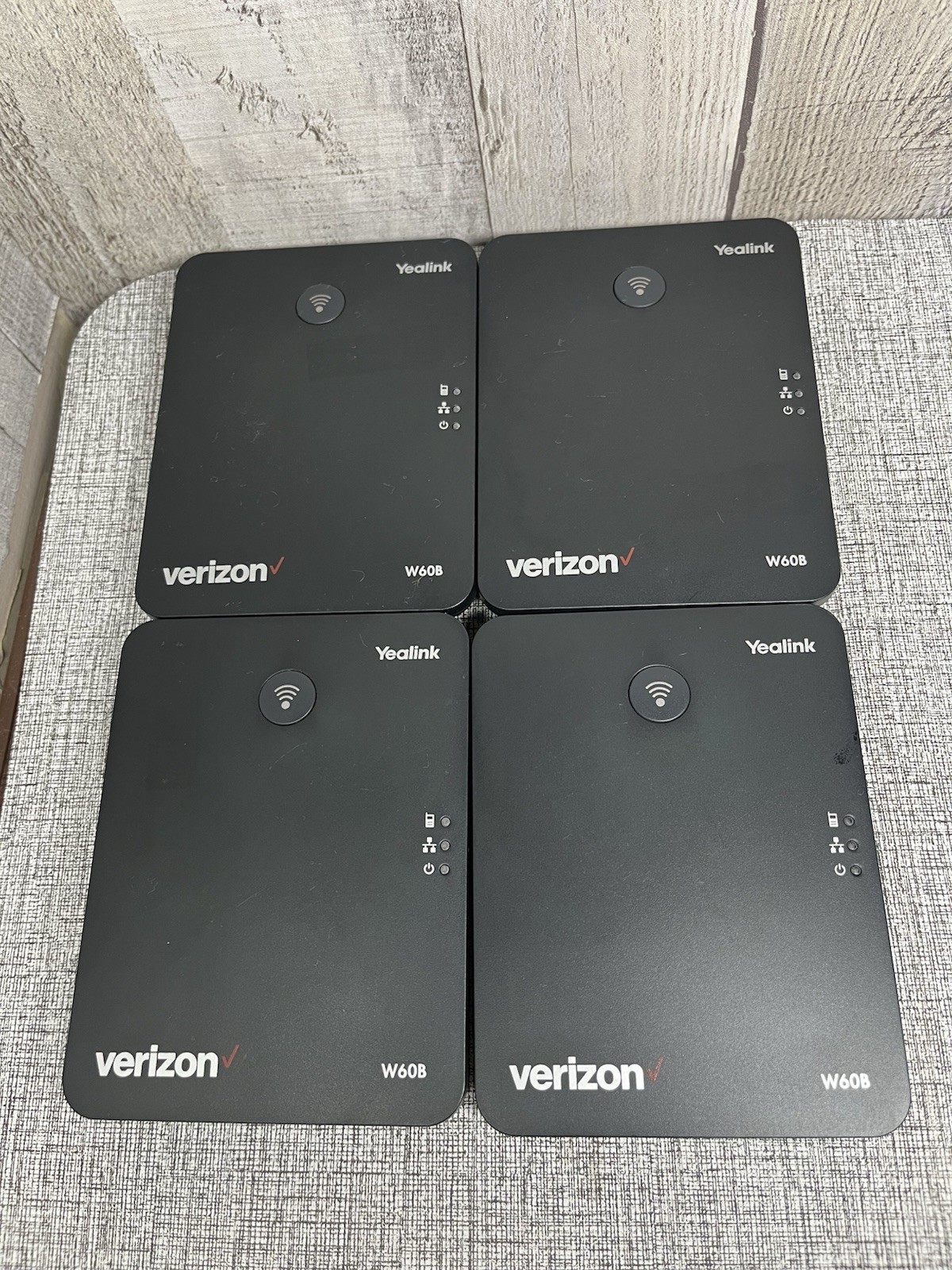 Yealink W60B DECT IP Base Station UNIT ONLY - 4 units