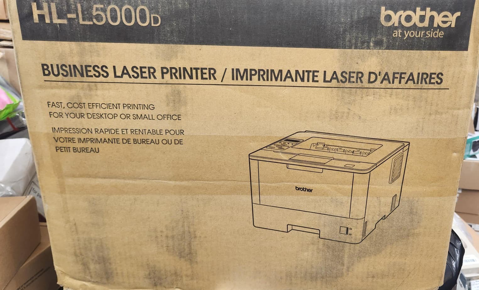New Genuine Brother HL-L5000D Business Laser Printer