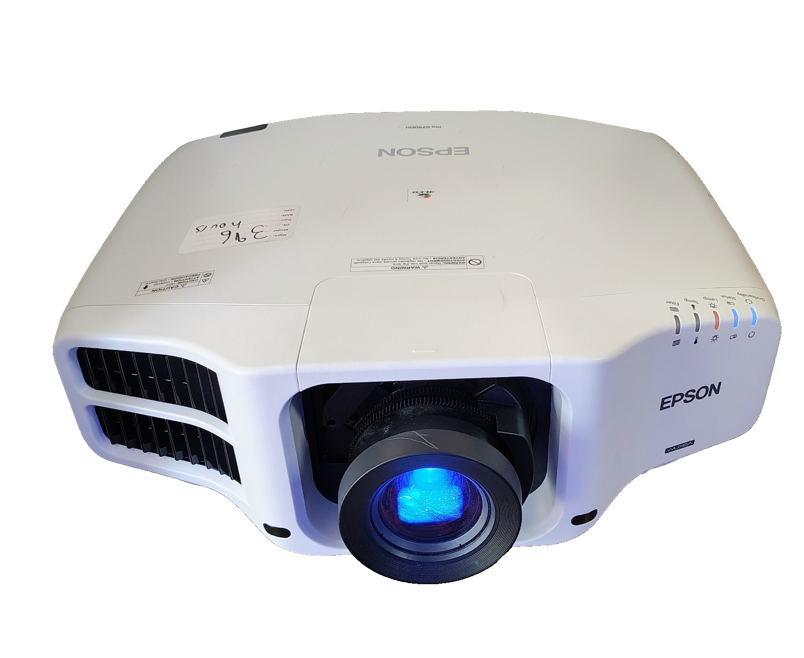 Epson pro G7500U 6500-Lumen 4k Projector w Lamp & Lens