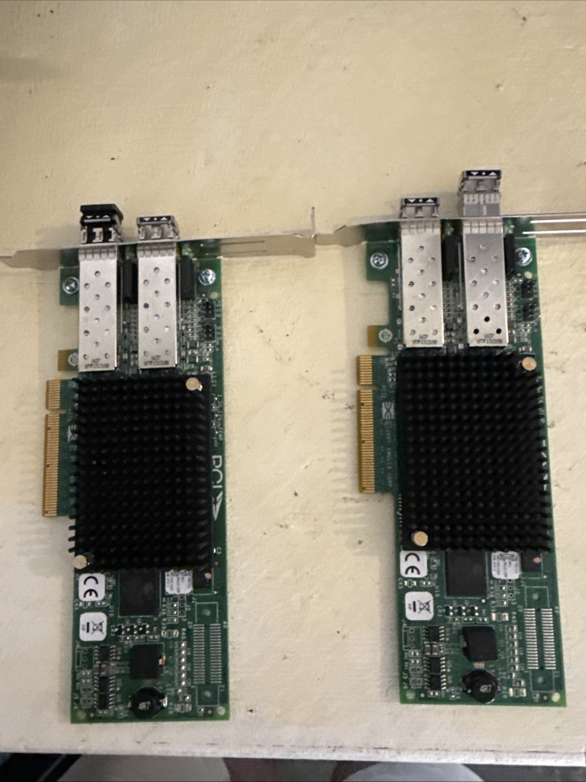 HP AJ763-63003 697890-001 Emulex LPe12002 8Gb Dual Port FC HBA Lot of 2