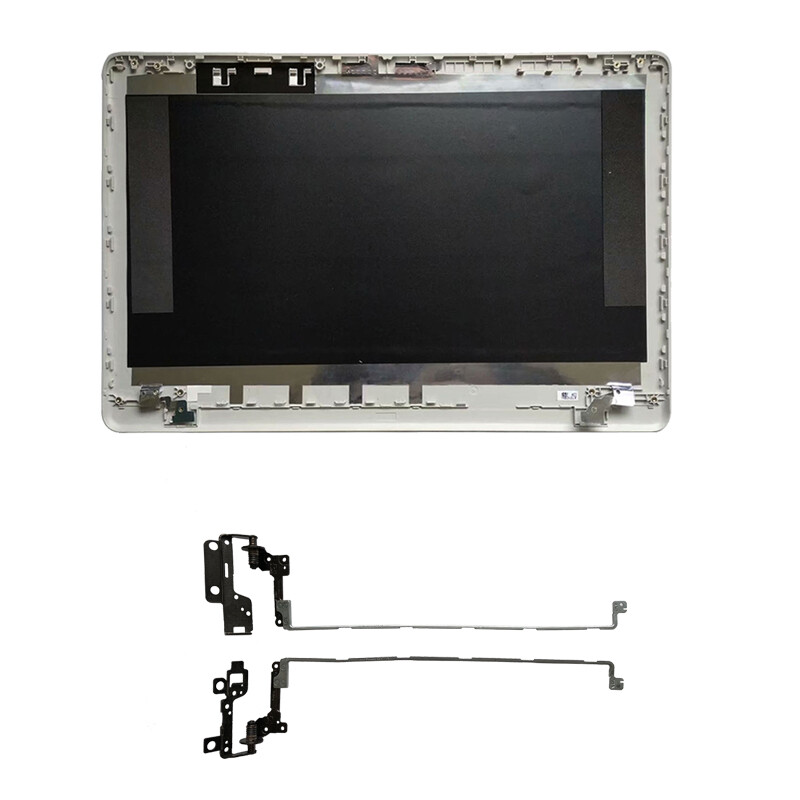 Silver HP 17-BS049dx 17-bs011dx 17-BS020NR 17-BS028CL LCD Back Cover + Hinges