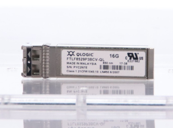 6x Qlogic/Finisar 16Gb Fibre Channel FC 850nm SFP+ Transceivers FTLF8529P3BCV-QL