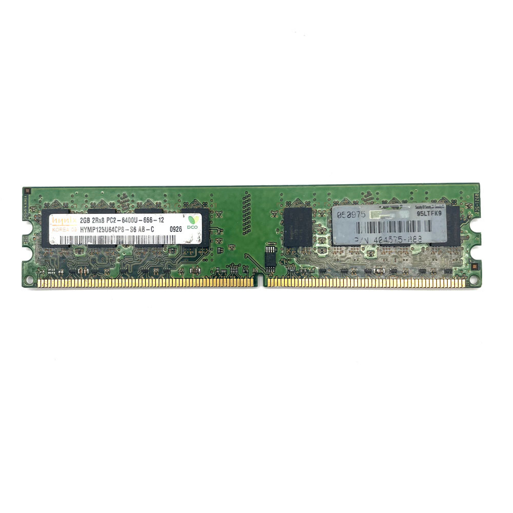 Desktop Computer Memory DDR2 PC2-6400U Fits For Hynix 2GB 2R*8