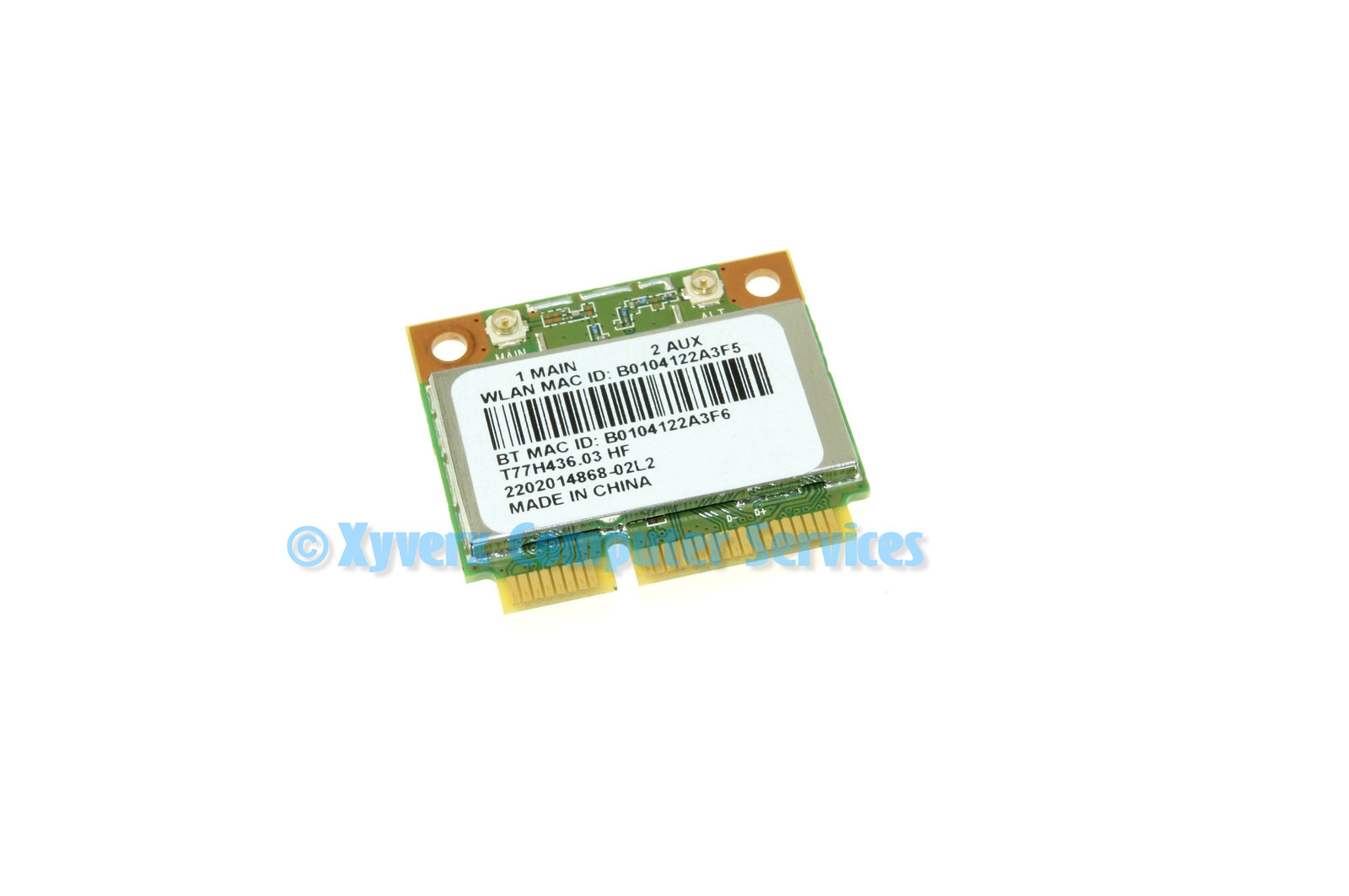 T77H436.03 GENUINE ORIGINAL GATEWAY WIRELESS CARD NV510P07U Z5WT3 (CA76)