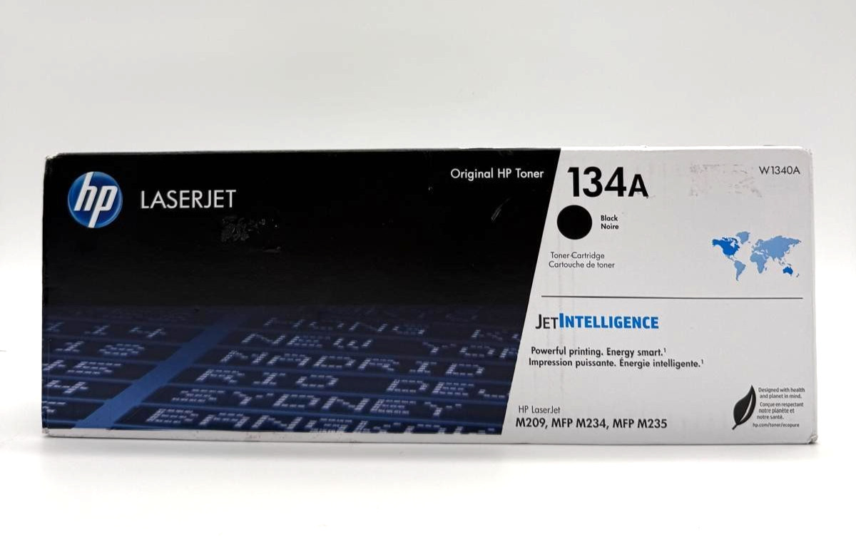 Genuine HP 134A W1340A Black Original LaserJet Toner NEW Sealed OEM