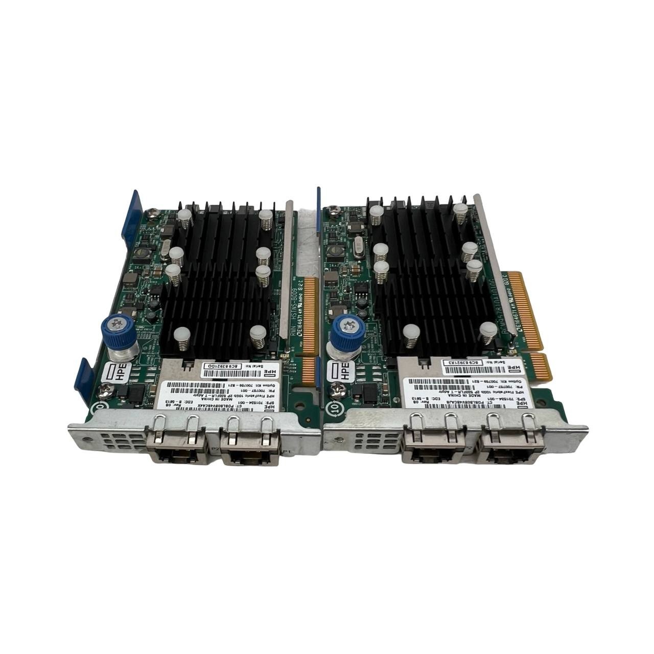 2x 700759-B21 701534-001 700757-001 HPE FLEXFABRIC 10GB 2P 533FLR-T FIO ADAPTER