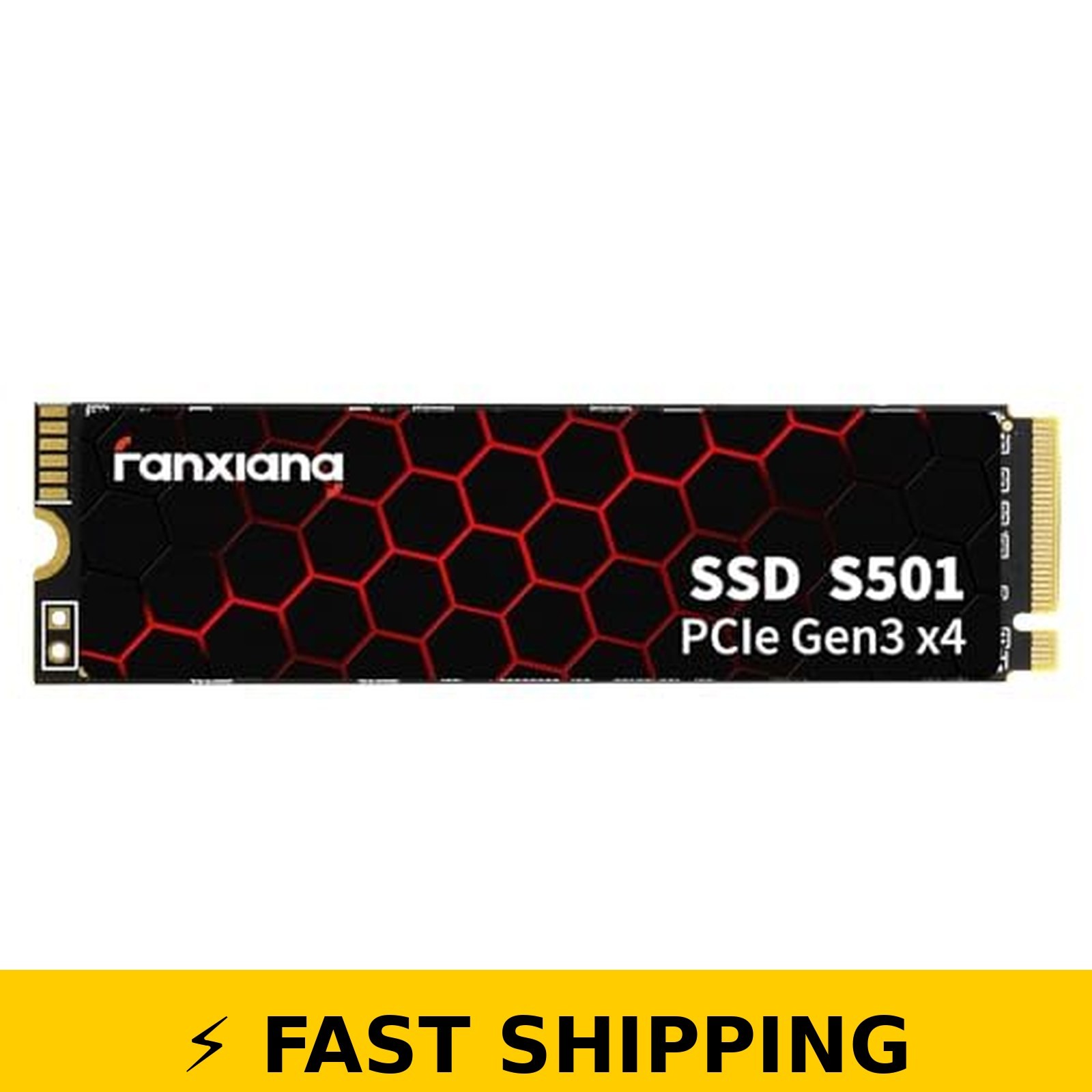 fanxiang S501 128GB NVMe SSD PCIe Gen3x4 M.2 Internal Drive