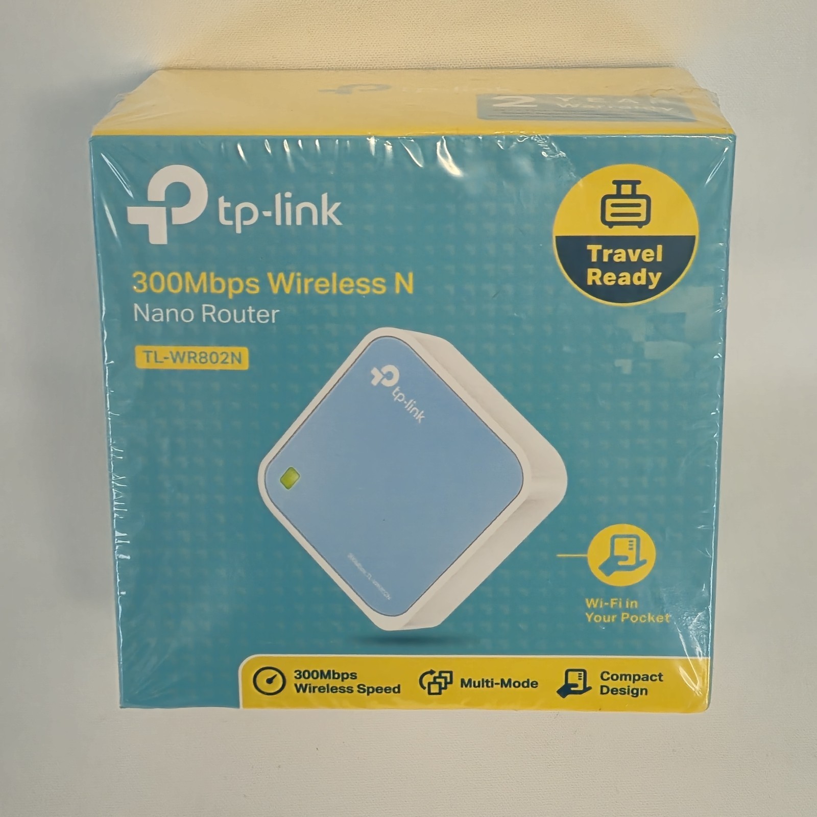 TP-Link TL-WR802N 300Mbps Wireless Mini Router, AP, Wi-Fi Range Extender