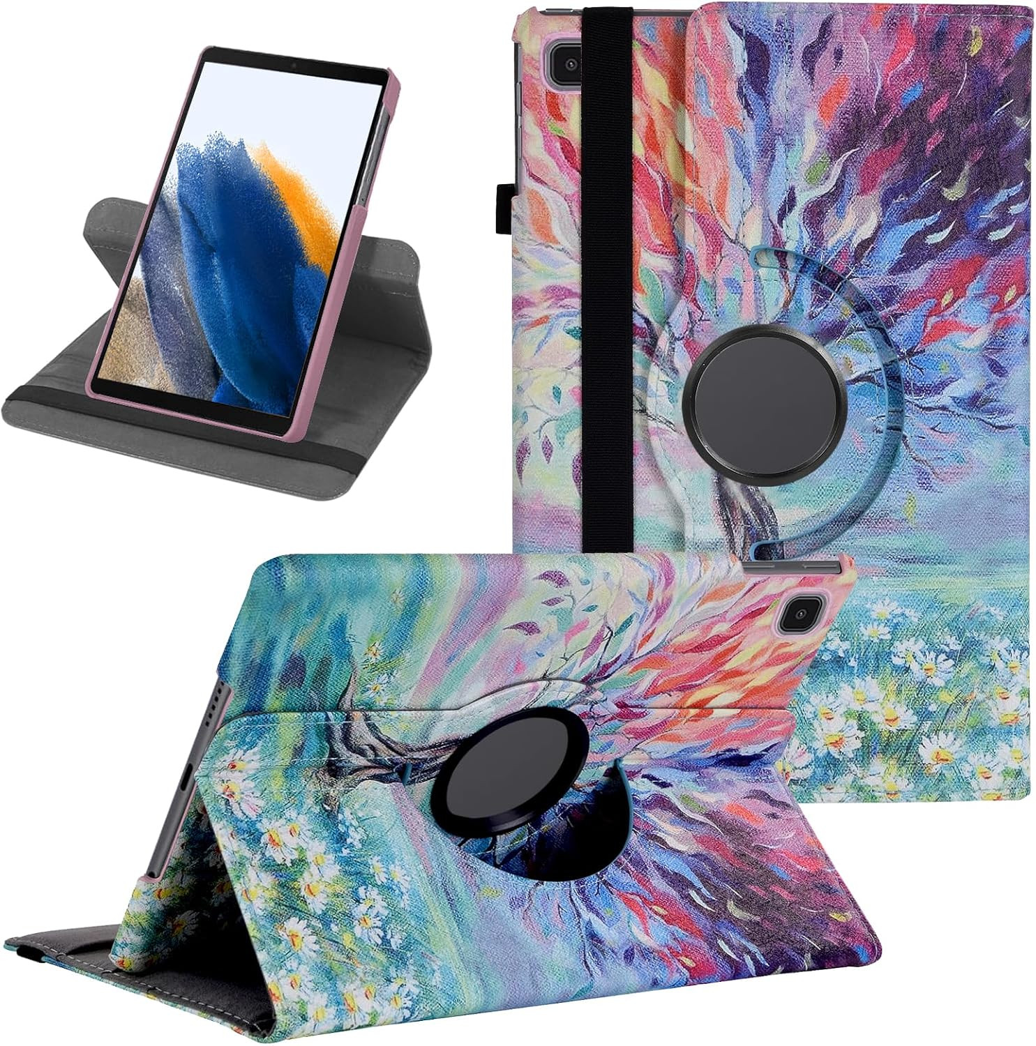 360° Rotating Heavy-Duty Case for Samsung Galaxy Tab A7 Lite 8.7" 2021