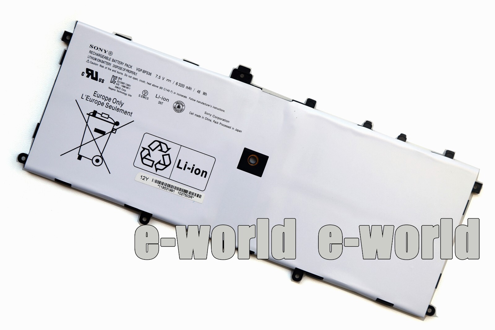 New Genuine VGP-BPS36 OEM Battery for Sony Vaio Duo 13 SVD1323YCGW SVD13211CGB