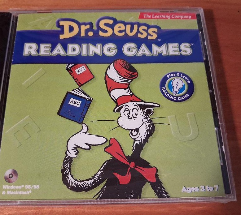 Dr. Seuss Reading Games - PC Windows 95/98/Mac Sealed Jewel Case NEW