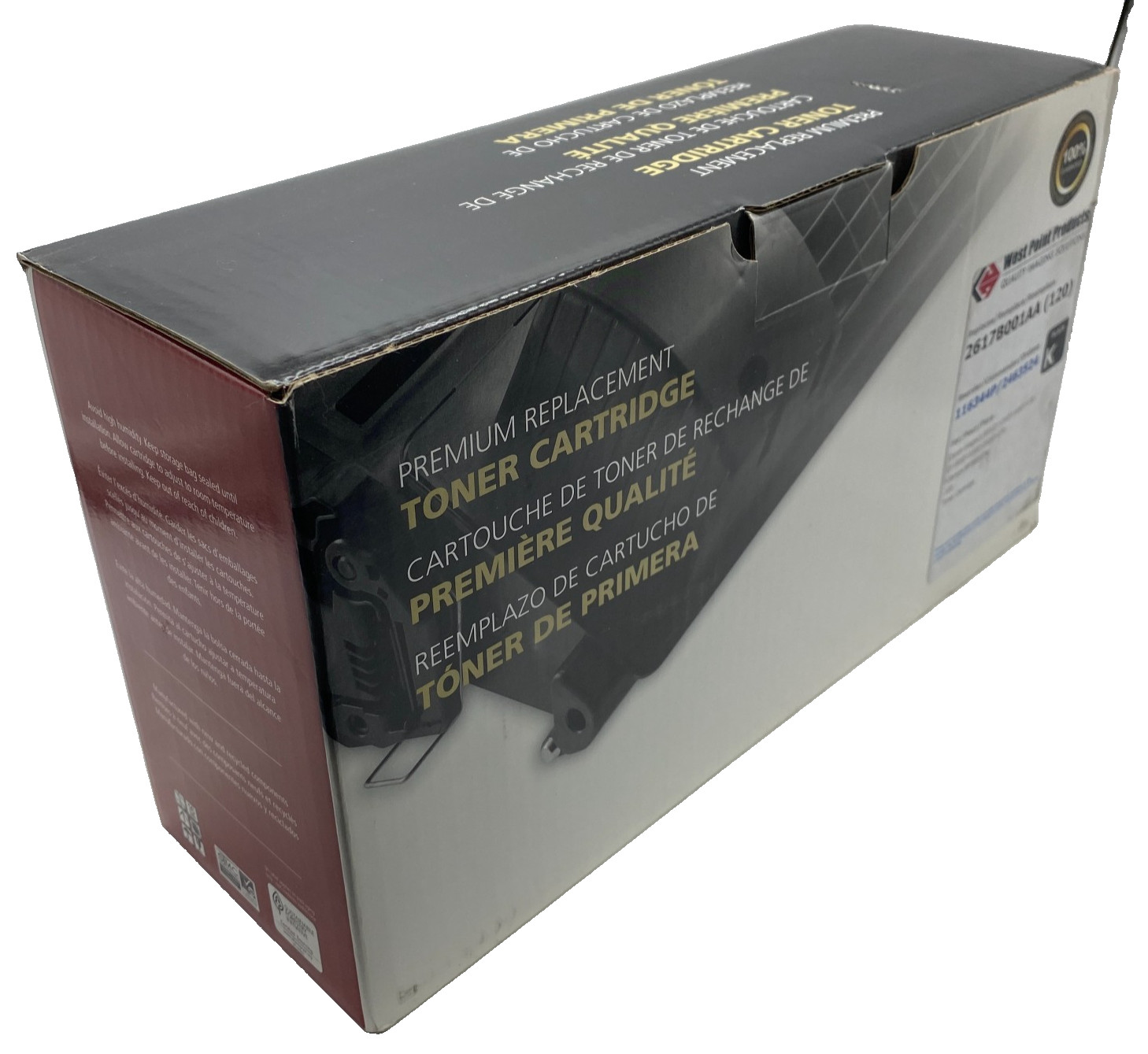 West Point Products 2617B001AA (120) TONER CARTIDGES BLACK Compotible Canon